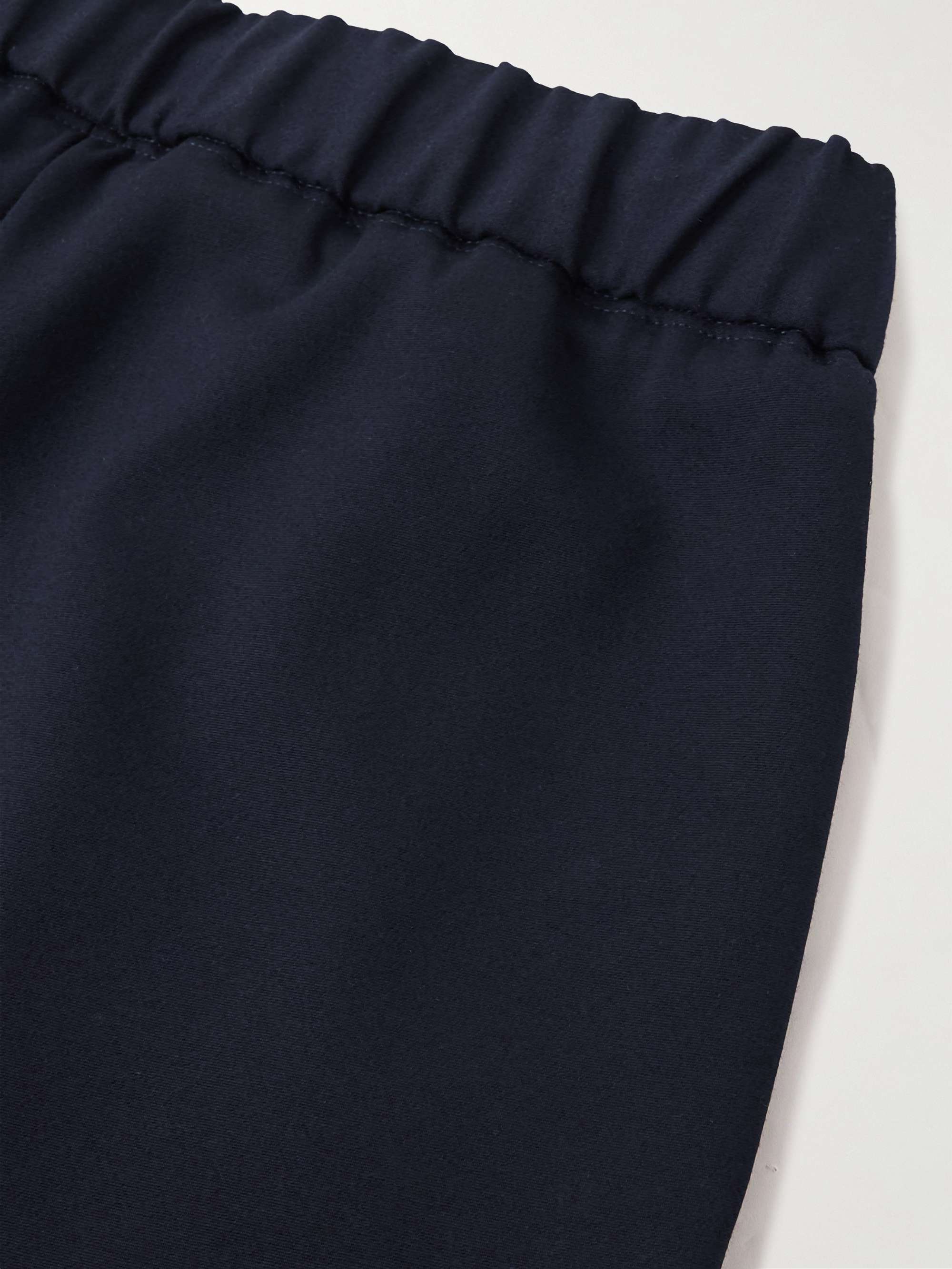 LORO PIANA Holburn Tapered Stretch Wish Virgin Wool Sweatpants