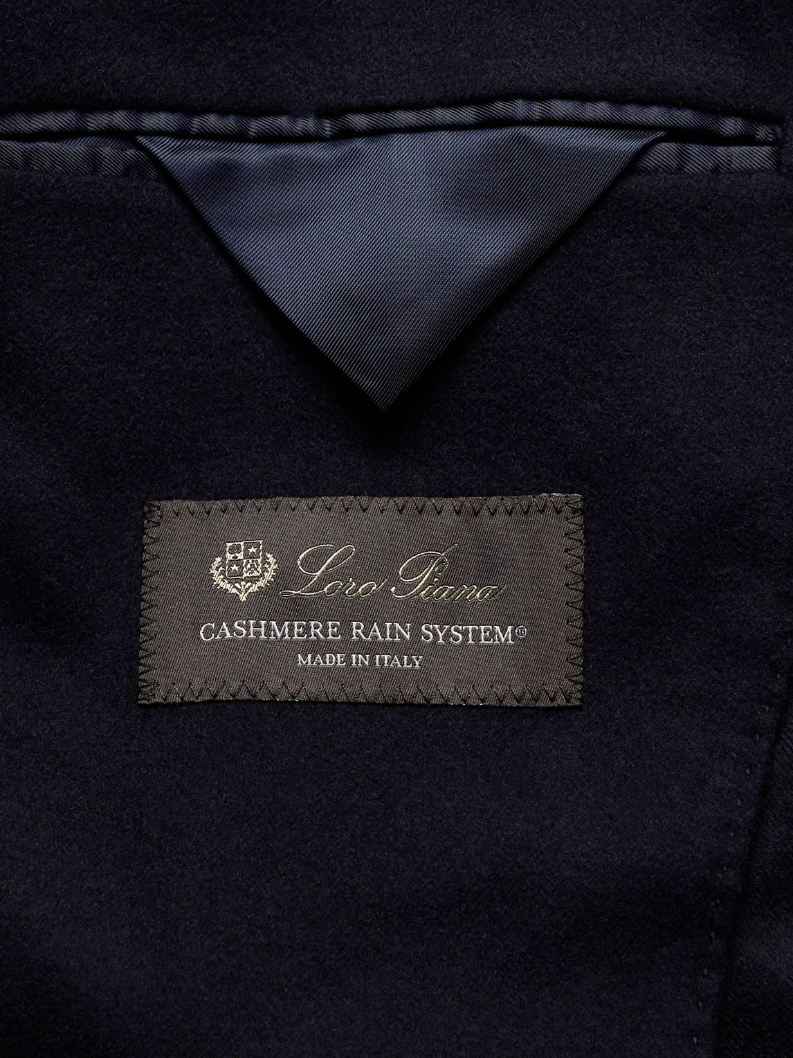 Shop Loro Piana Rivoli Storm System® Cashmere-blend Blazer In Blue