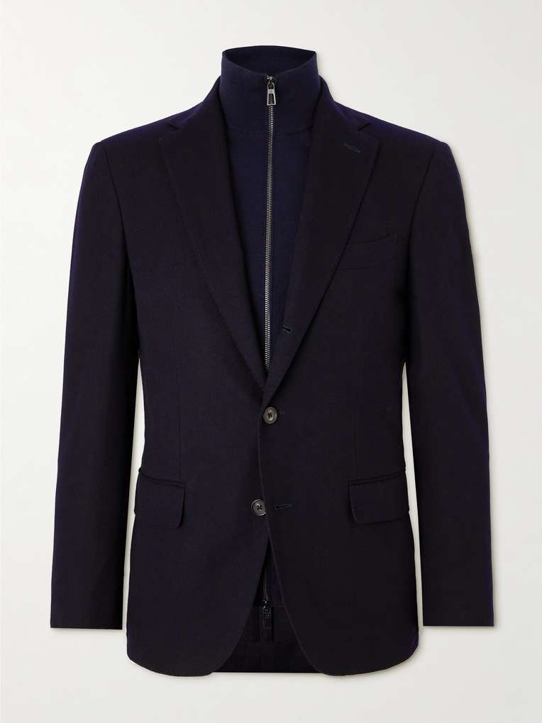 LORO PIANA Rivoli Storm System® Cashmere-Blend Blazer