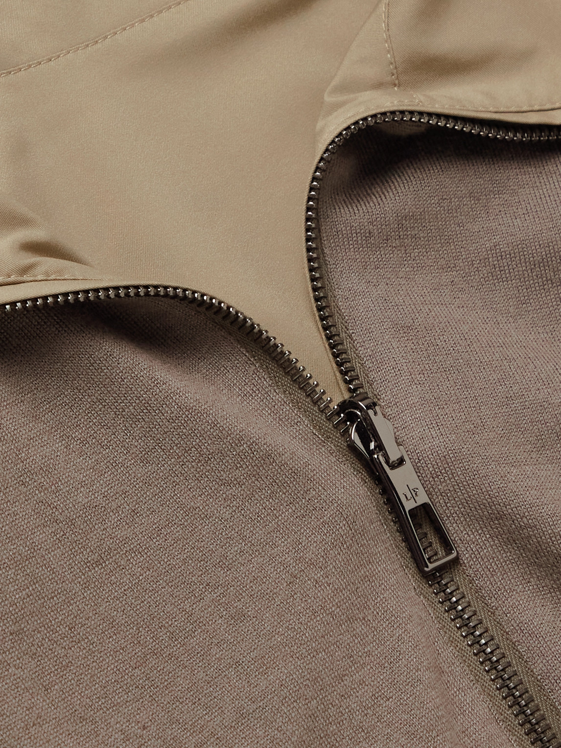 Shop Loro Piana Reversible Windmate® Storm System® Shell And Cashmere Bomber Jacket In Neutrals