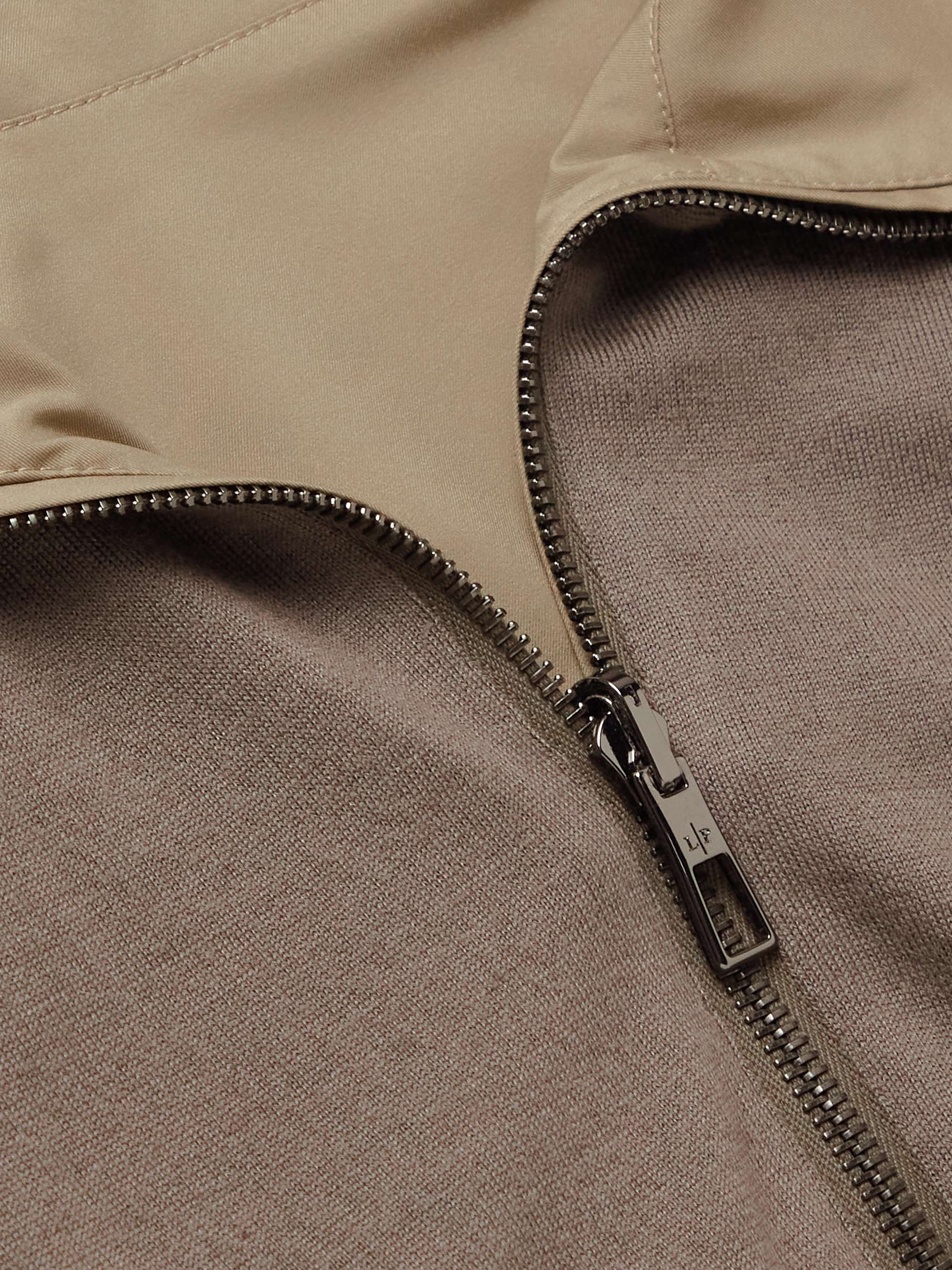 LORO PIANA Reversible Windmate Storm System® Shell and Cashmere Bomber Jacket