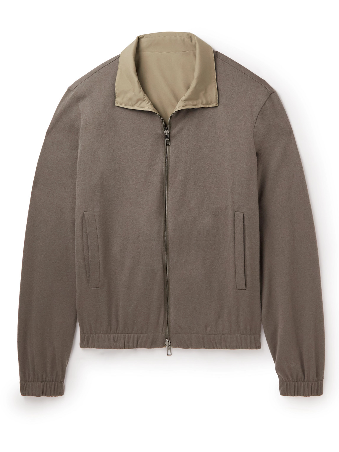 Reversible Windmate® Storm System® Shell and Cashmere Bomber Jacket