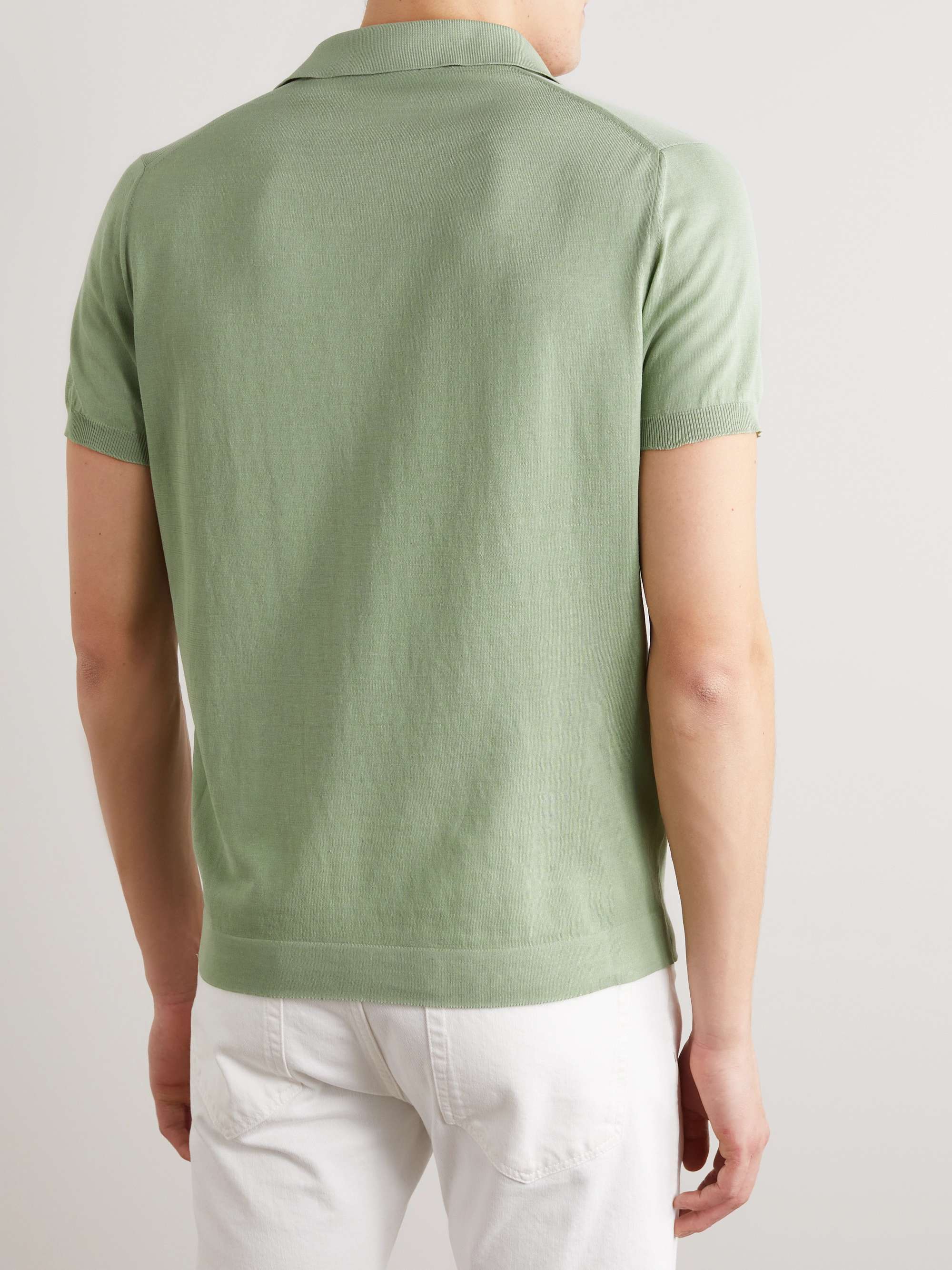 LORO PIANA Cotton Polo Shirt