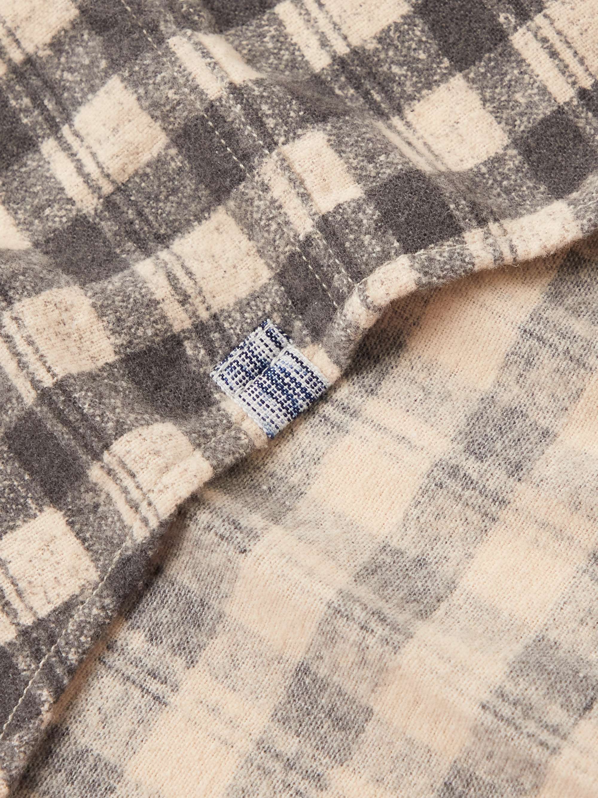 VISVIM Pioneer Checked Cotton-Flannel Shirt