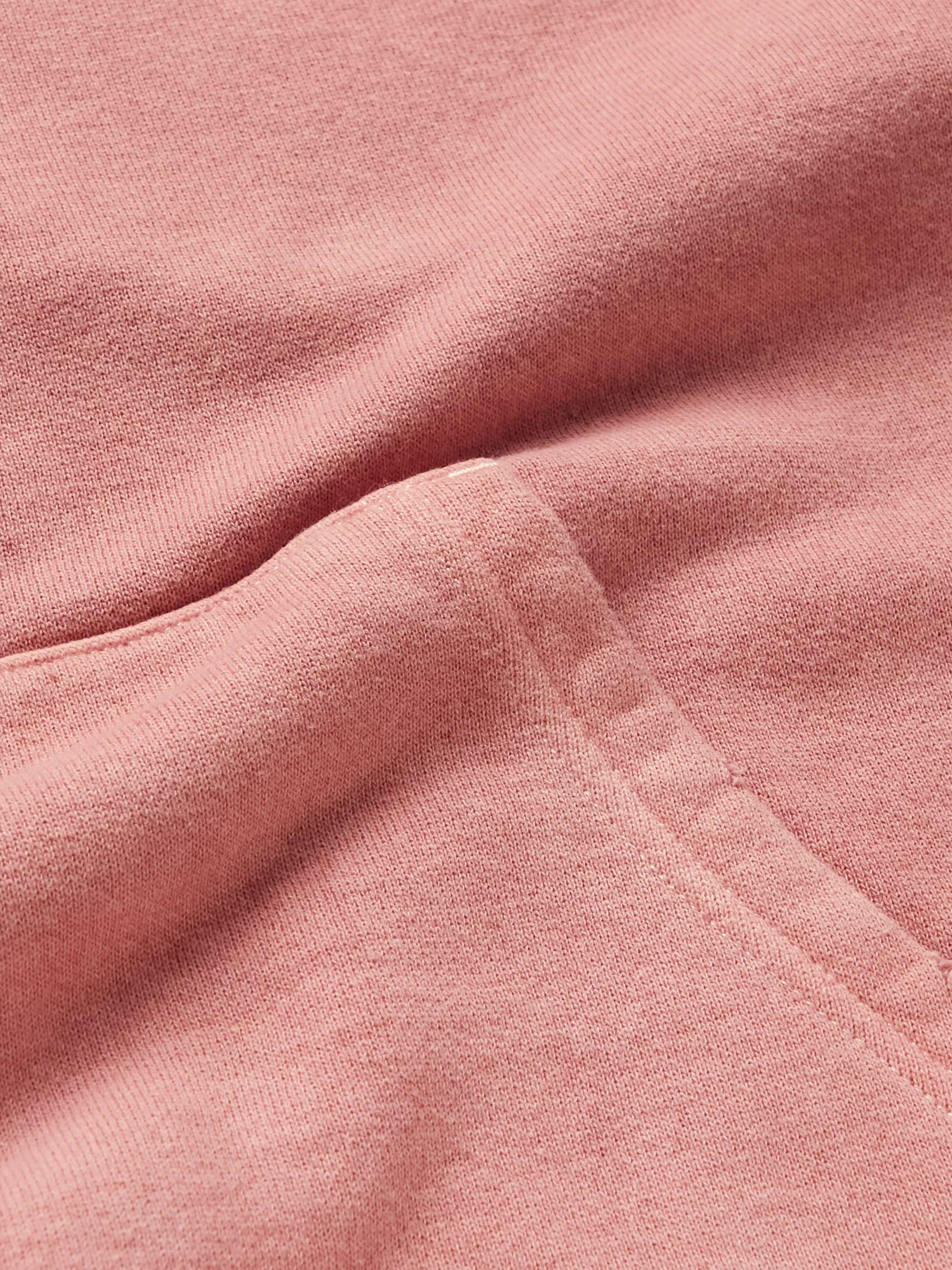 VISVIM Distressed Garment-Dyed Cotton-Jersey Hoodie