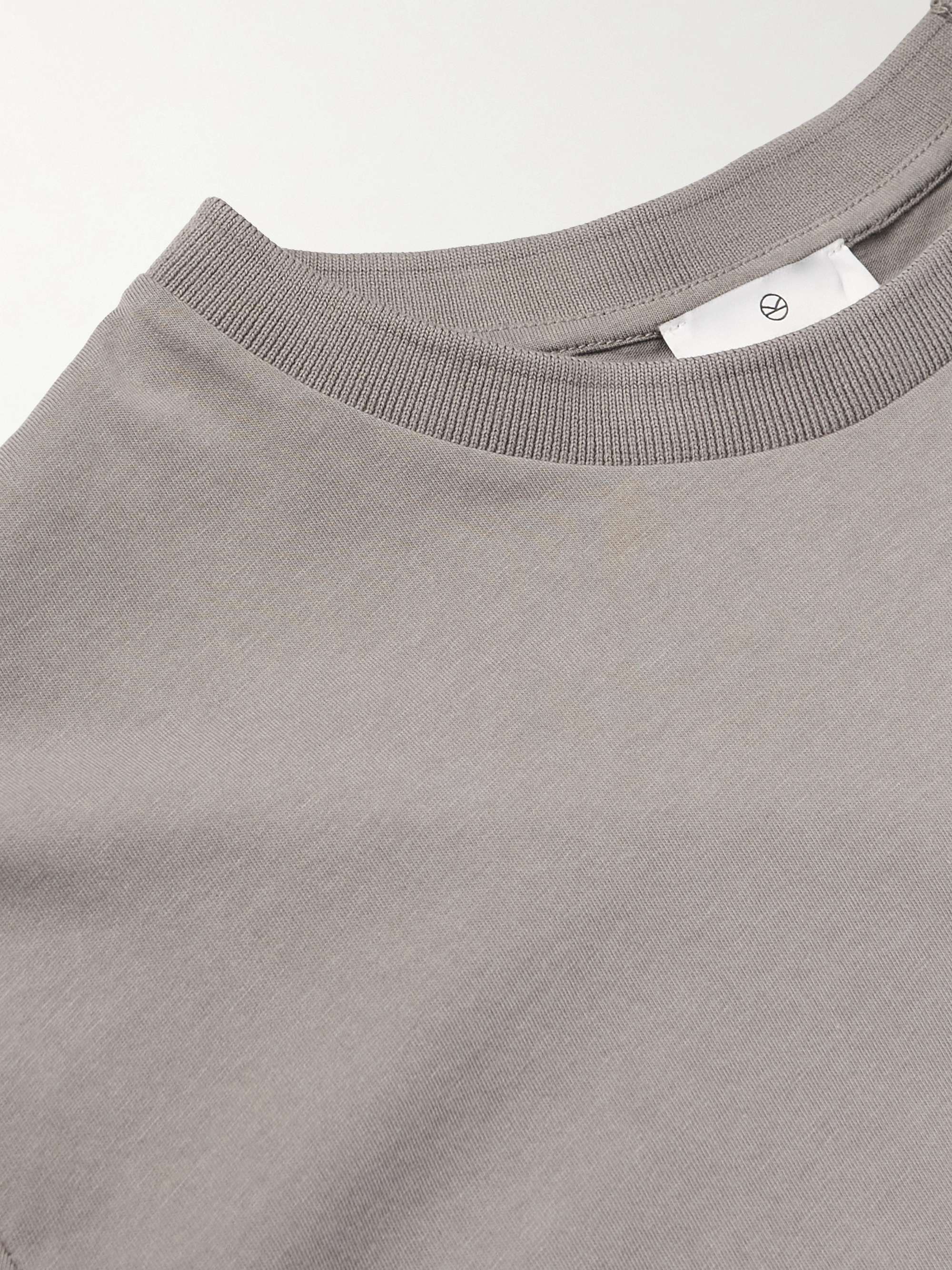 KINGSMAN Logo-Embroidered Pima Cotton-Jersey T-Shirt