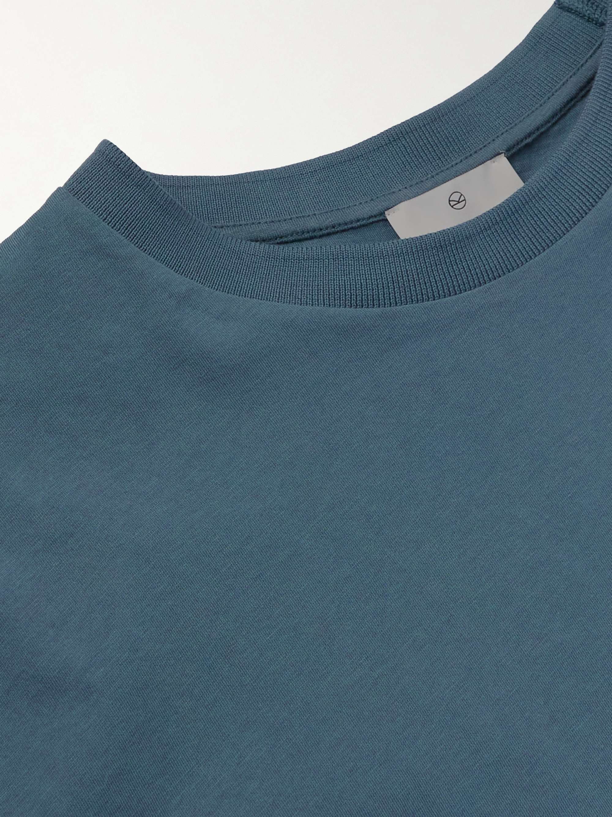 KINGSMAN Logo-Embroidered Pima Cotton-Jersey T-Shirt