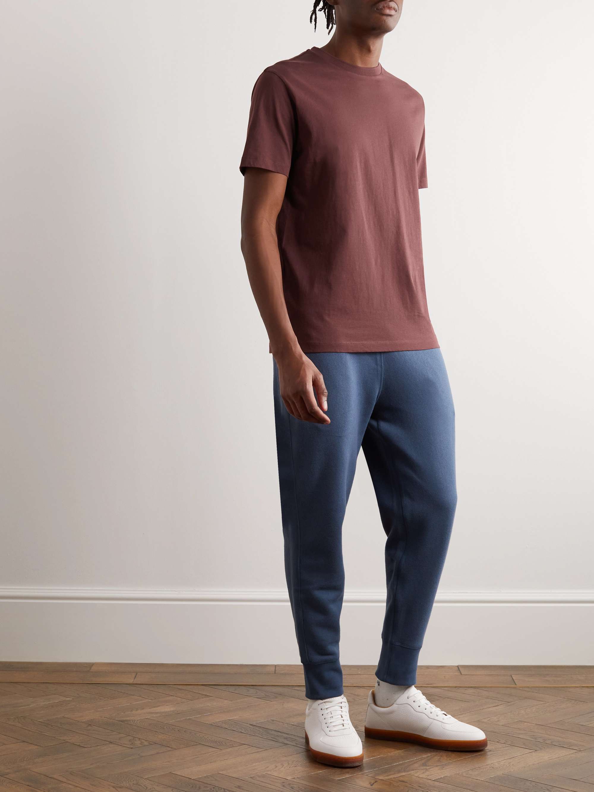 KINGSMAN Logo-Embroidered Pima Cotton-Jersey T-Shirt