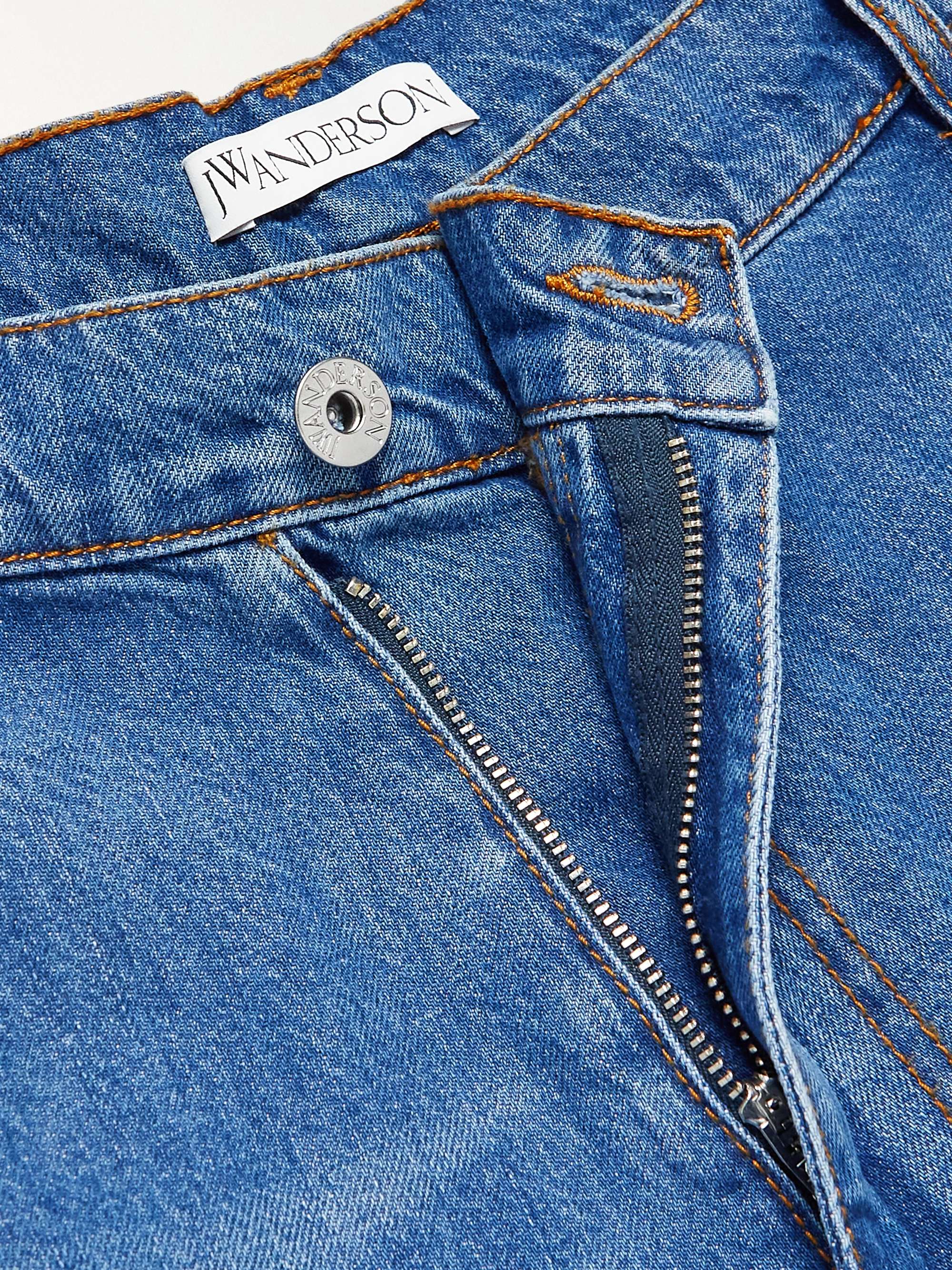 JW ANDERSON Twisted Workwear Wide-Leg Jeans