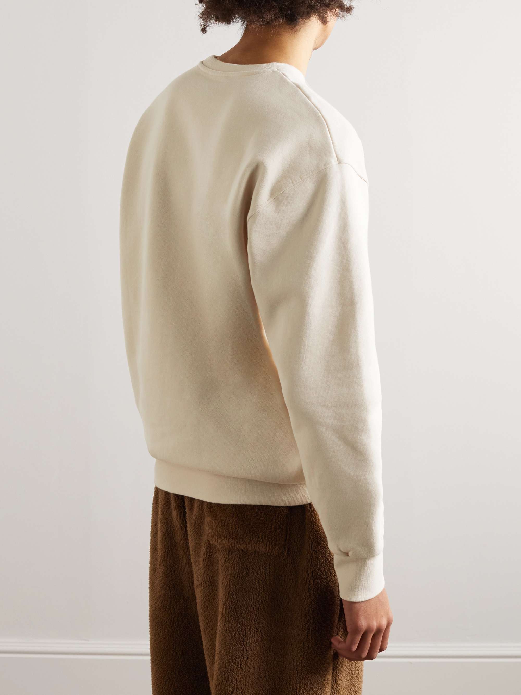 JW ANDERSON Printed Cotton-Jersey Sweatshirt