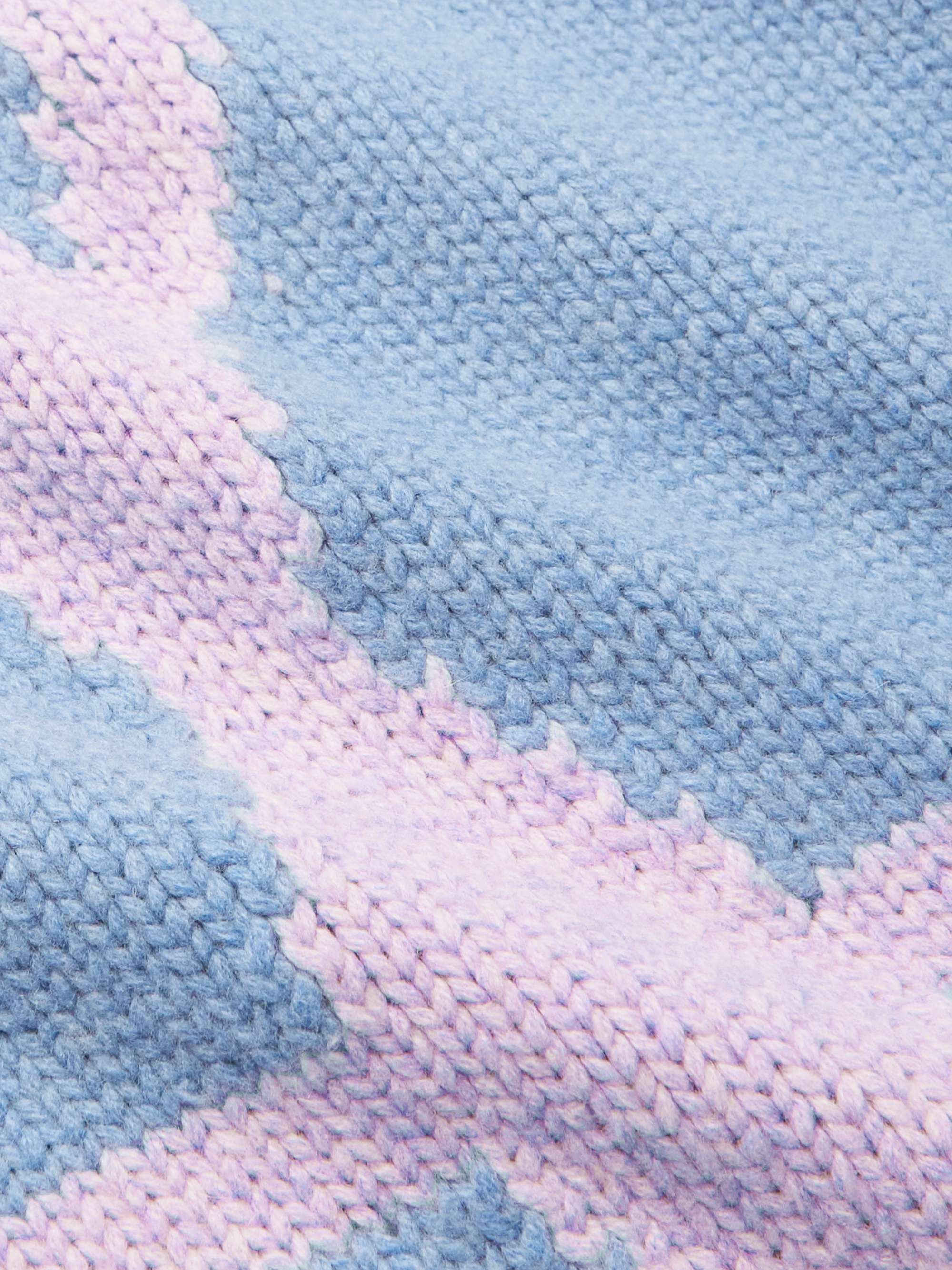 JW ANDERSON Logo-Jacquard Wool Hoodie