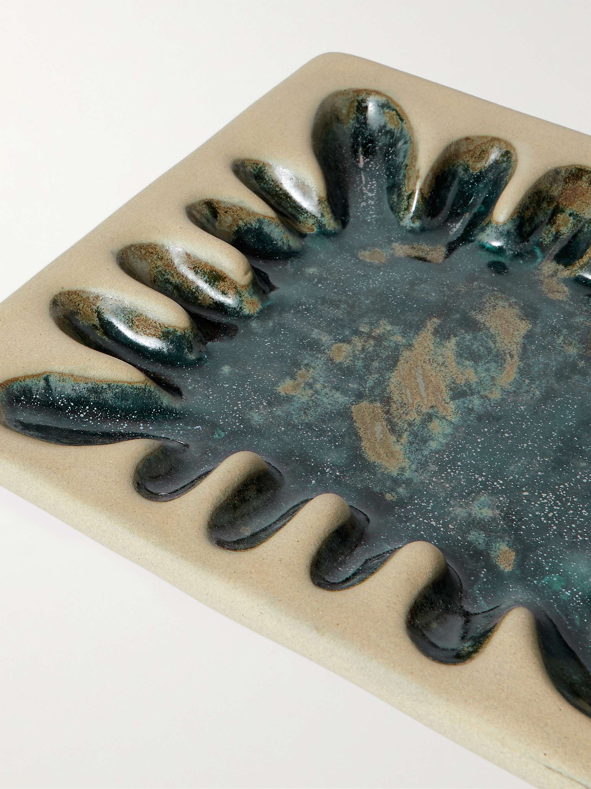 GENERAL ADMISSION Glazed Earthenware Clay Ashtray