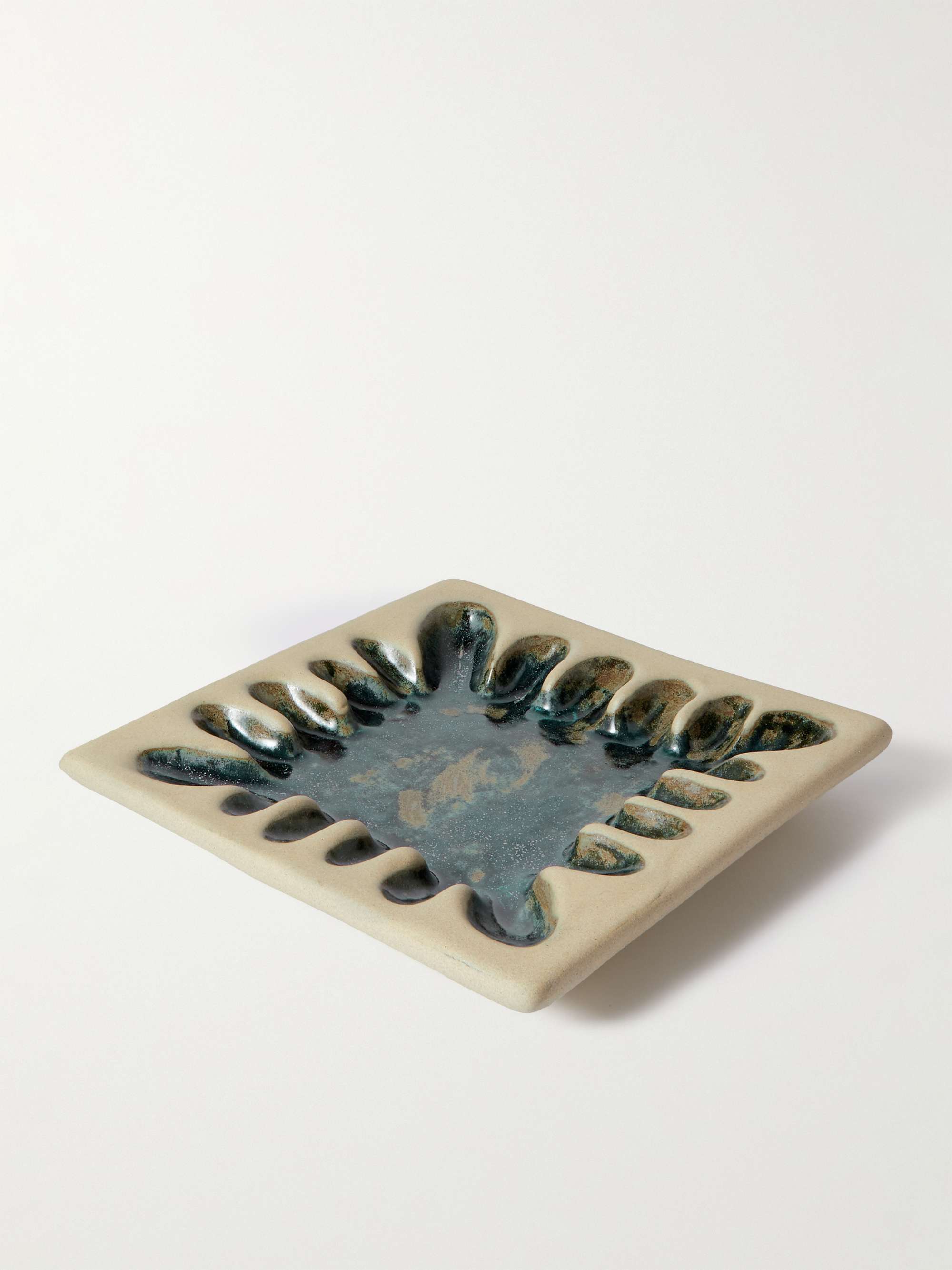 GENERAL ADMISSION Glazed Earthenware Clay Ashtray