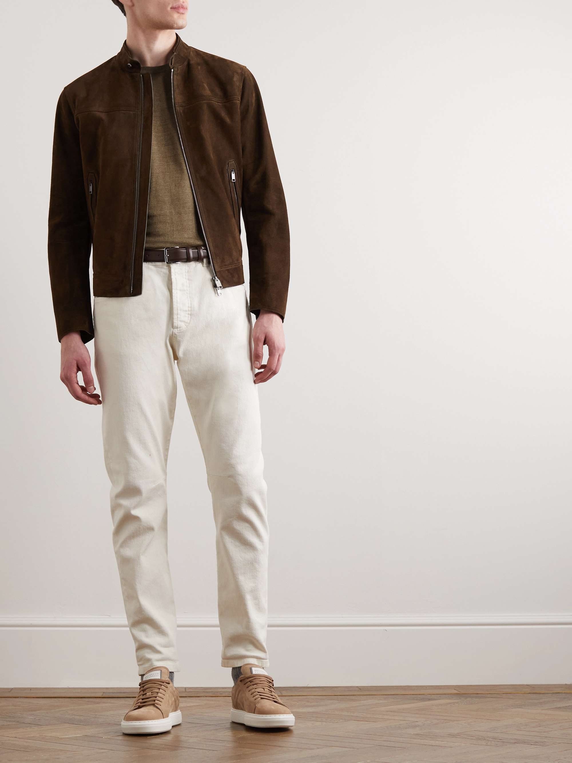 ZEGNA Linen T-Shirt
