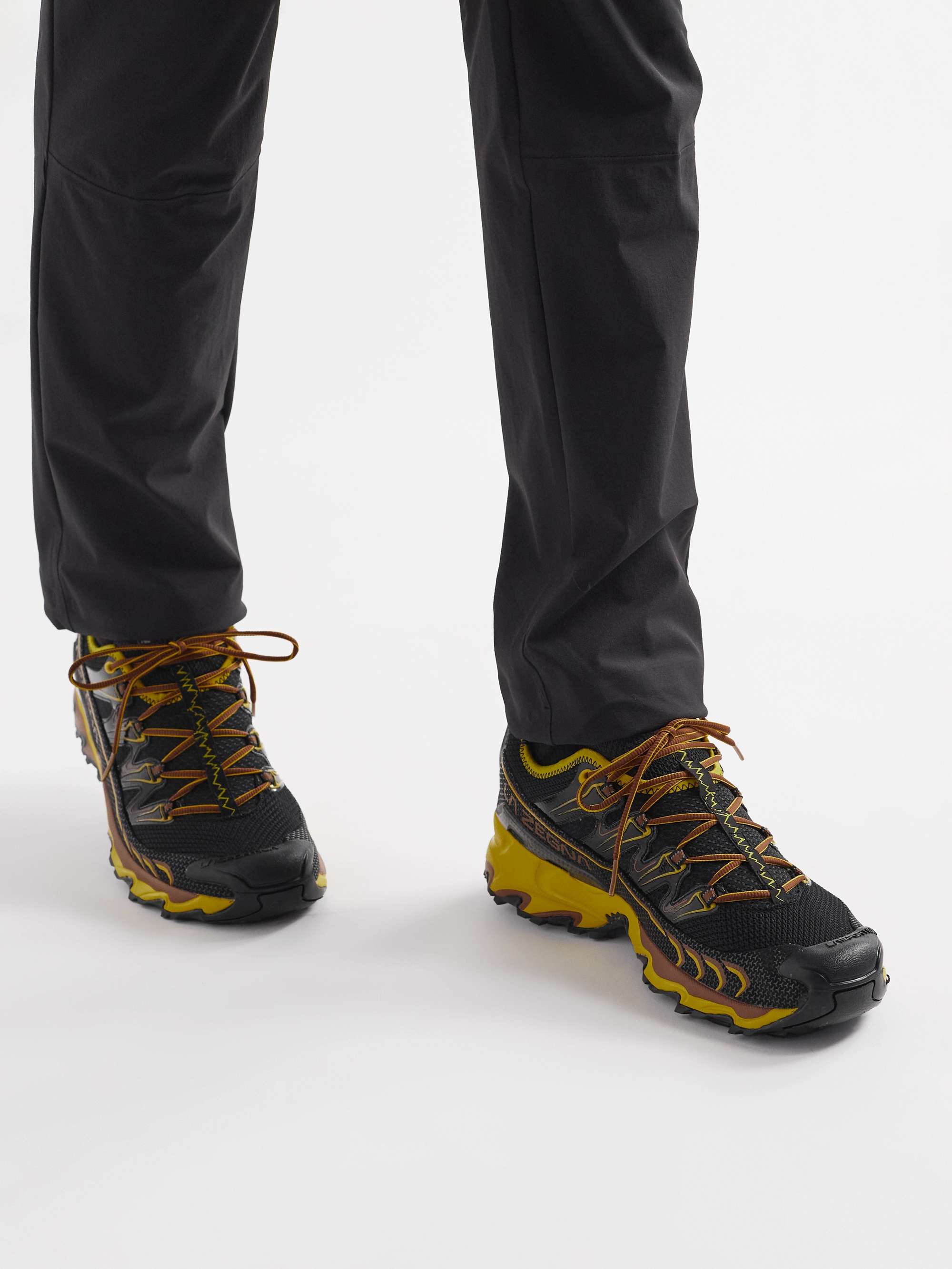 ZEGNA + La Sportiva Mesh and Rubber Sneakers