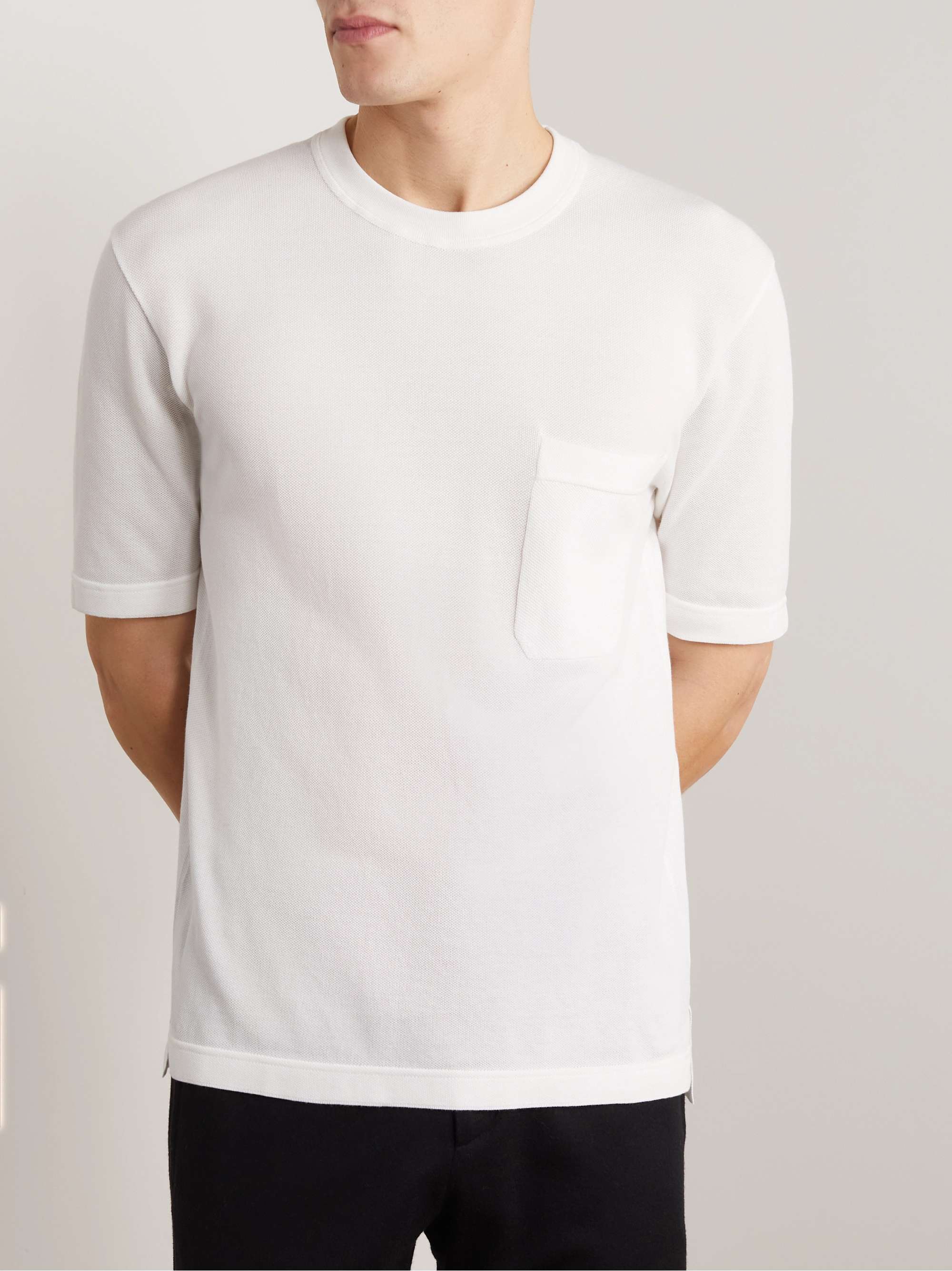 ZEGNA Cotton-Piqué T-Shirt