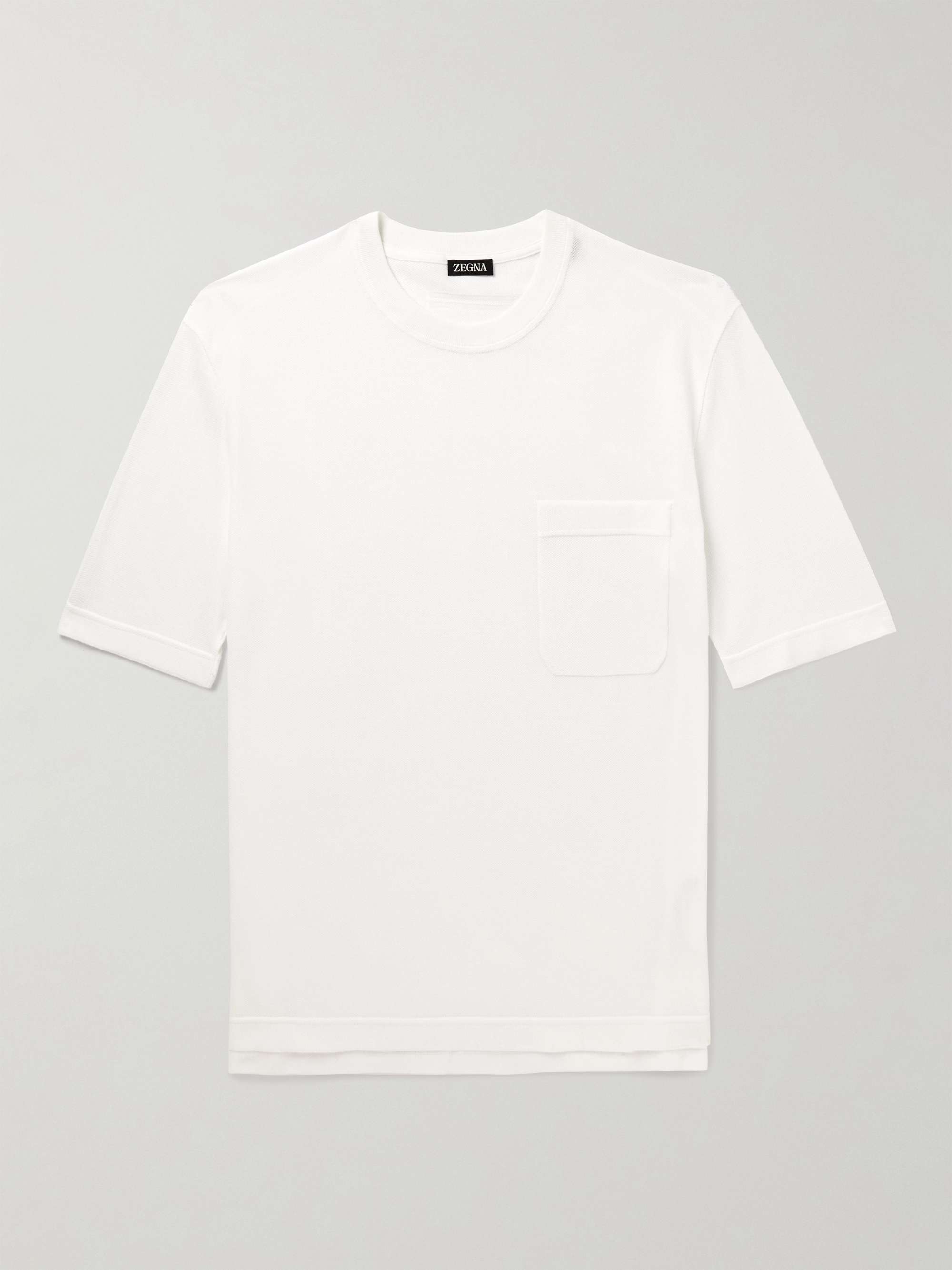 ZEGNA Cotton-Piqué T-Shirt