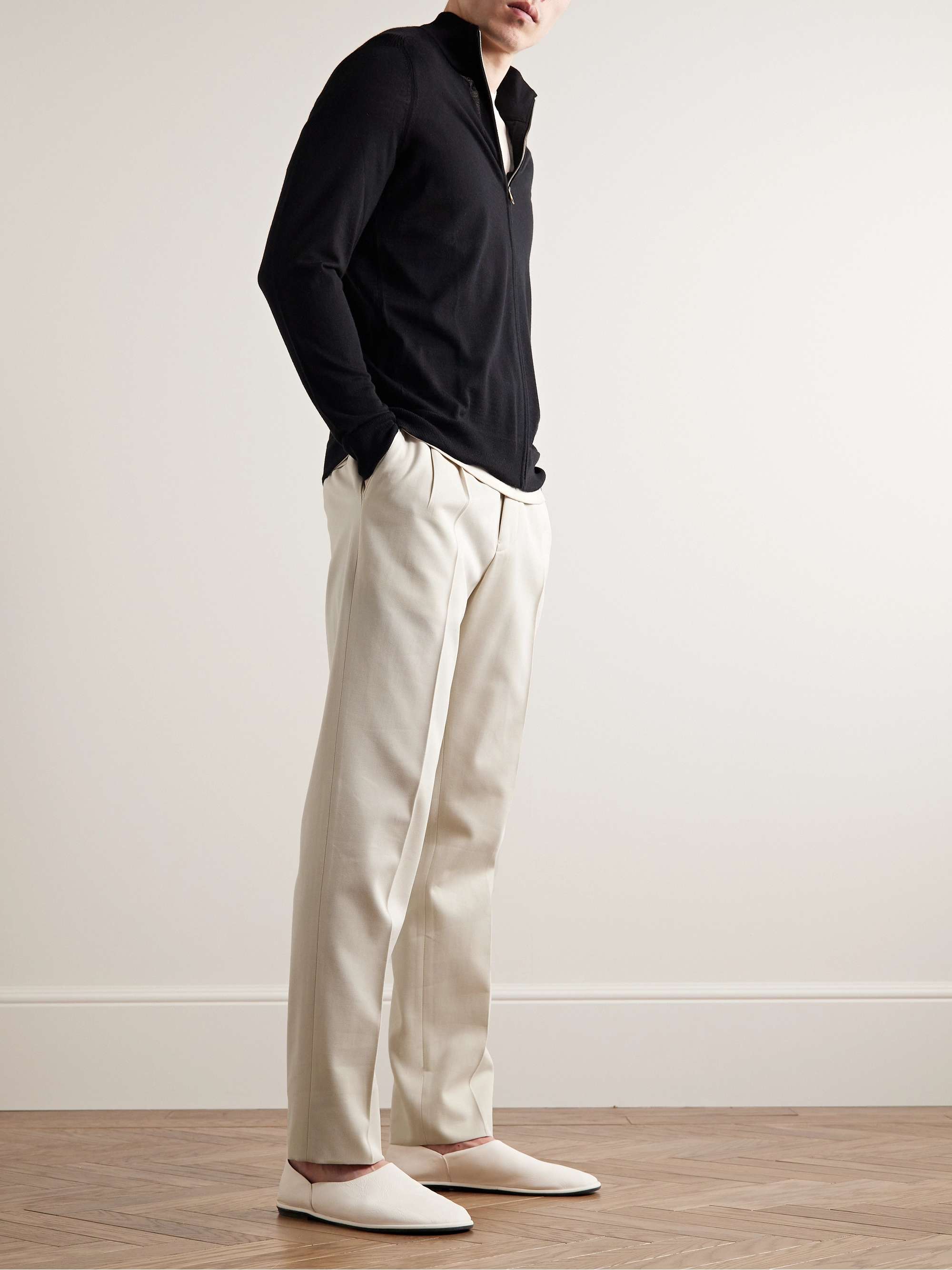 zegna mens pants