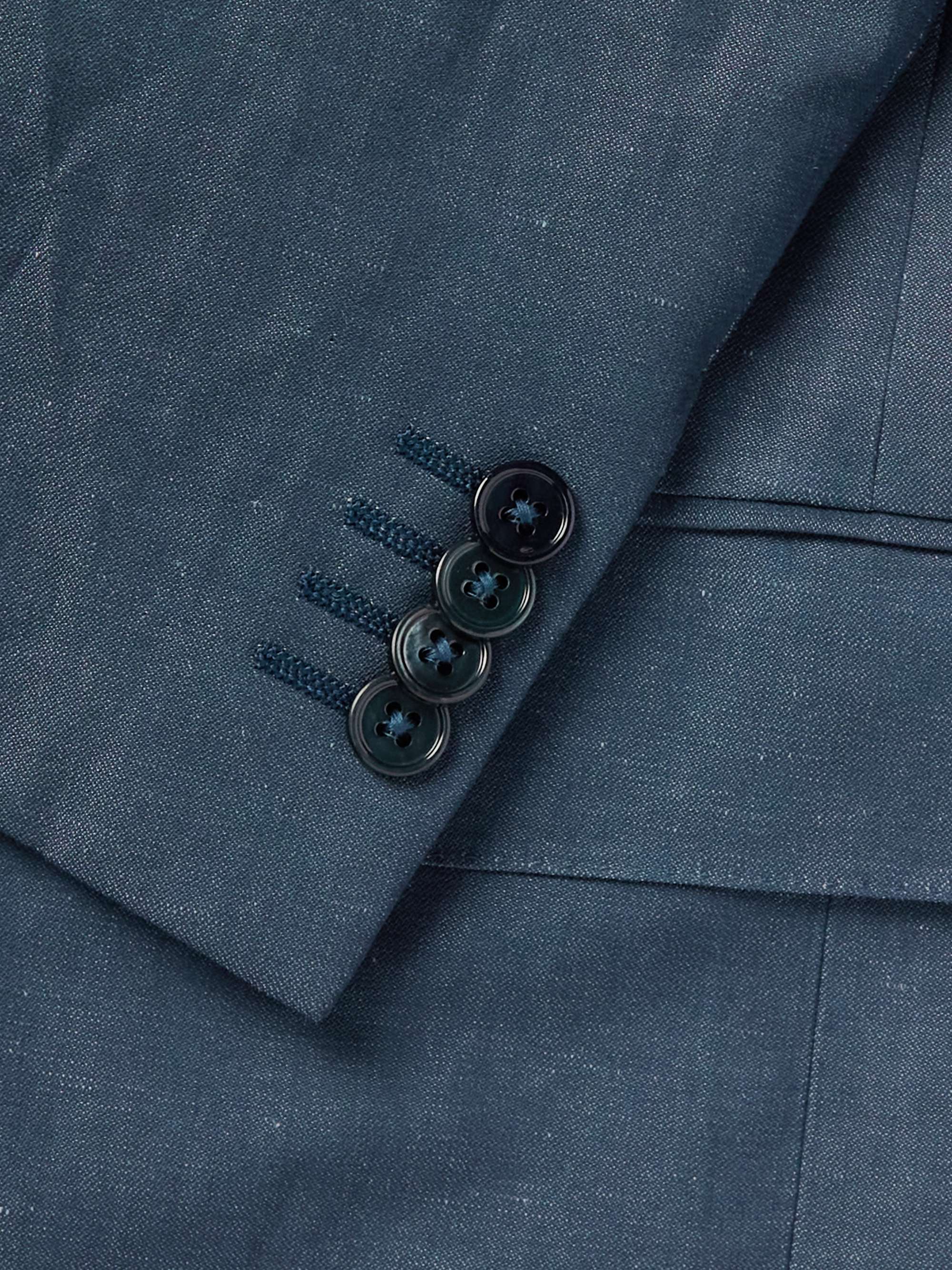 ZEGNA Wool and Linen-Blend Suit Jacket