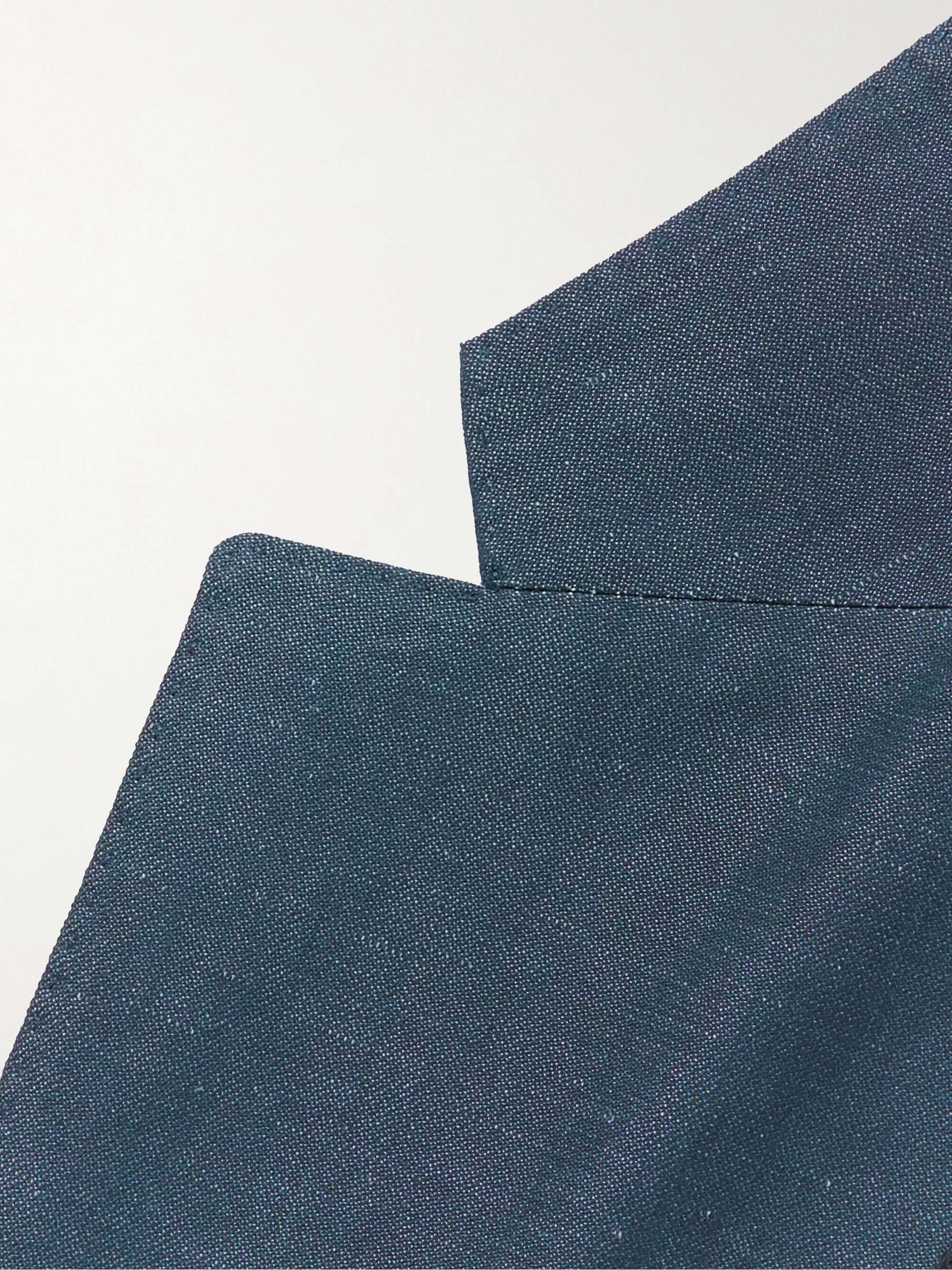 ZEGNA Wool and Linen-Blend Suit Jacket