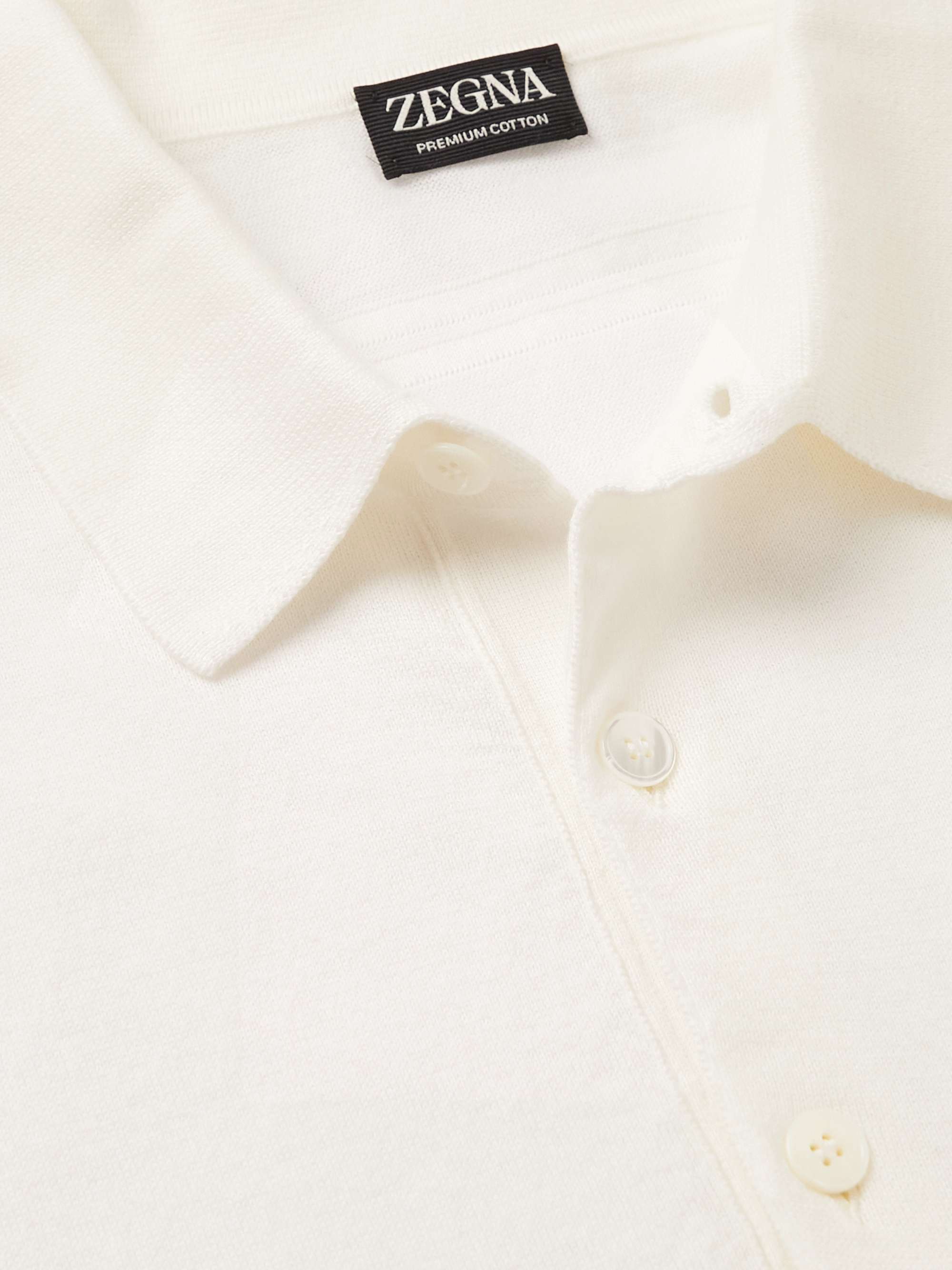 ZEGNA Cotton Polo Shirt