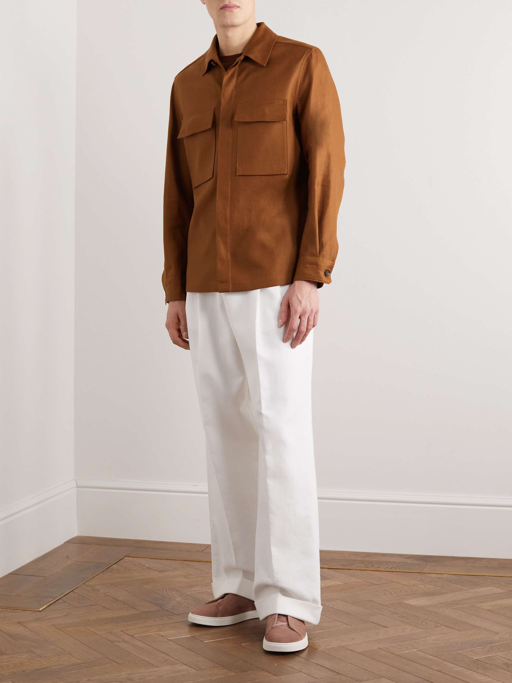 ZEGNA Linen Overshirt