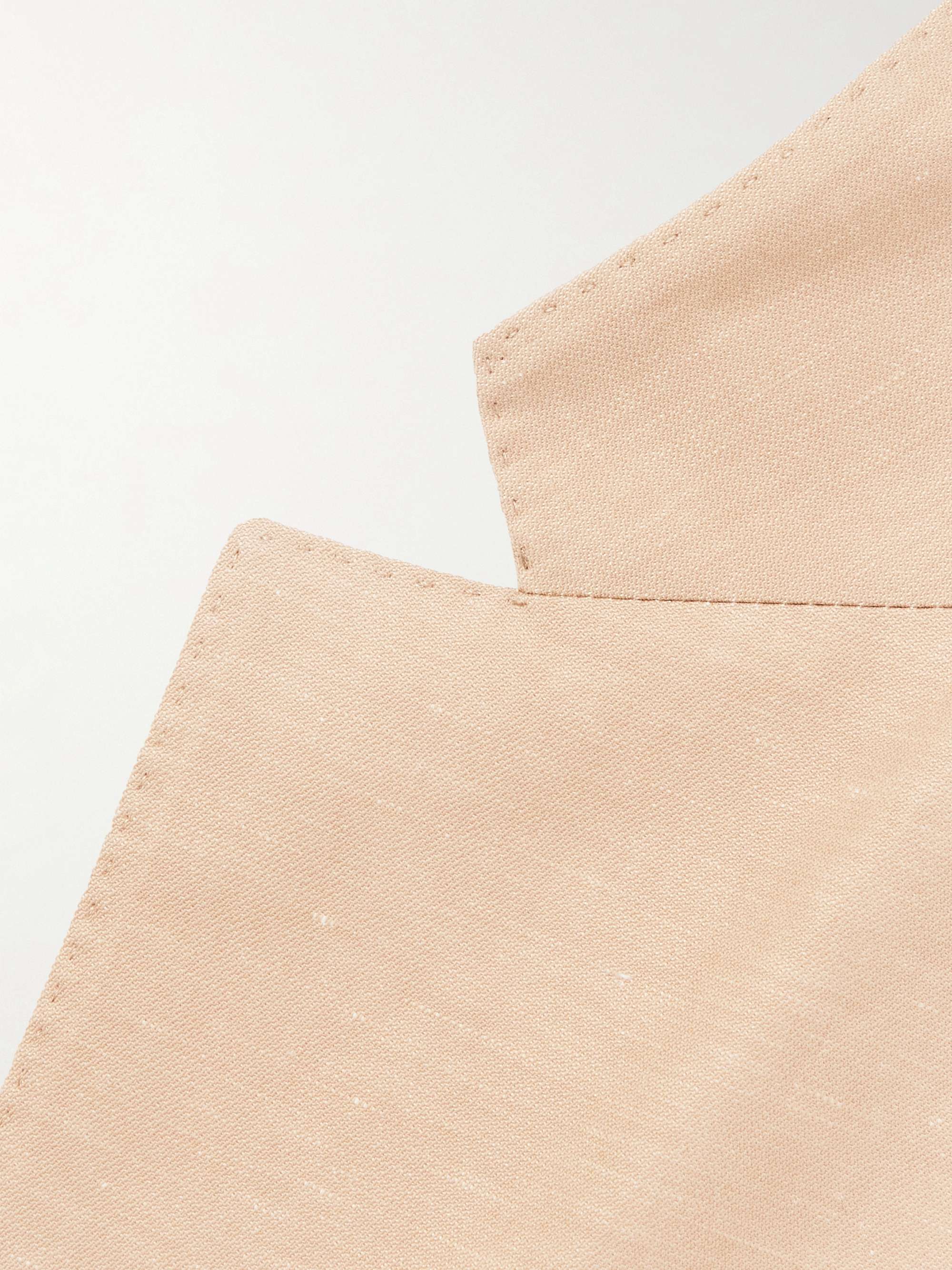 ZEGNA Wool and Linen-Blend Suit Jacket