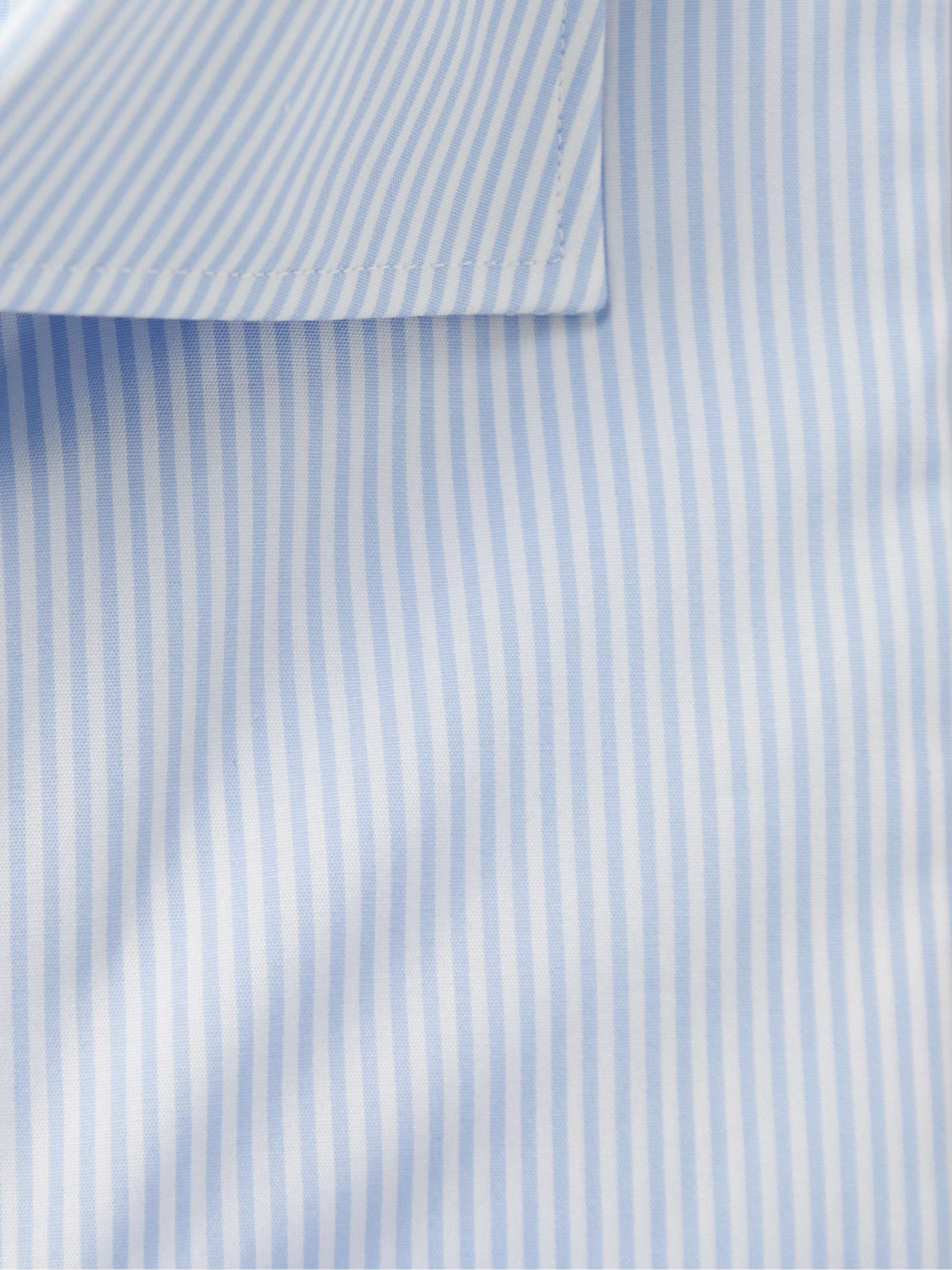 ZEGNA Trofeo Striped Cotton-Poplin Shirt
