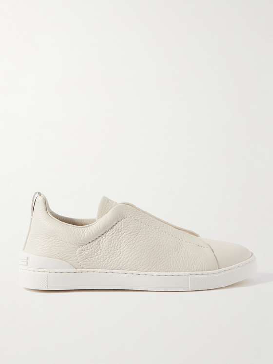 Ermenegildozegna Triple Stitch™ Full-Grain Deerskin Sneakers