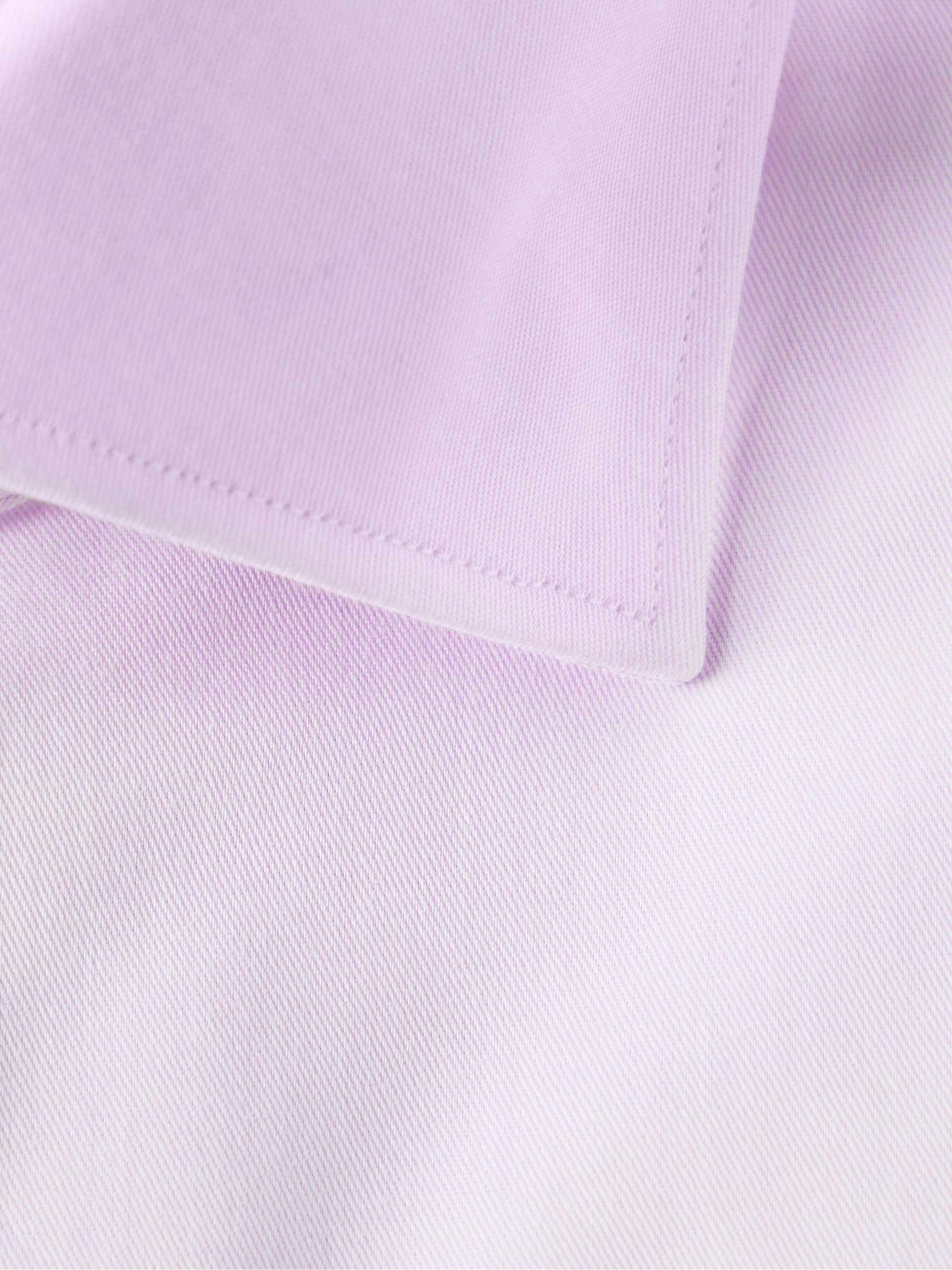 ZEGNA Trofeo Slim-Fit Cutaway-Collar Cotton-Blend Twill Shirt