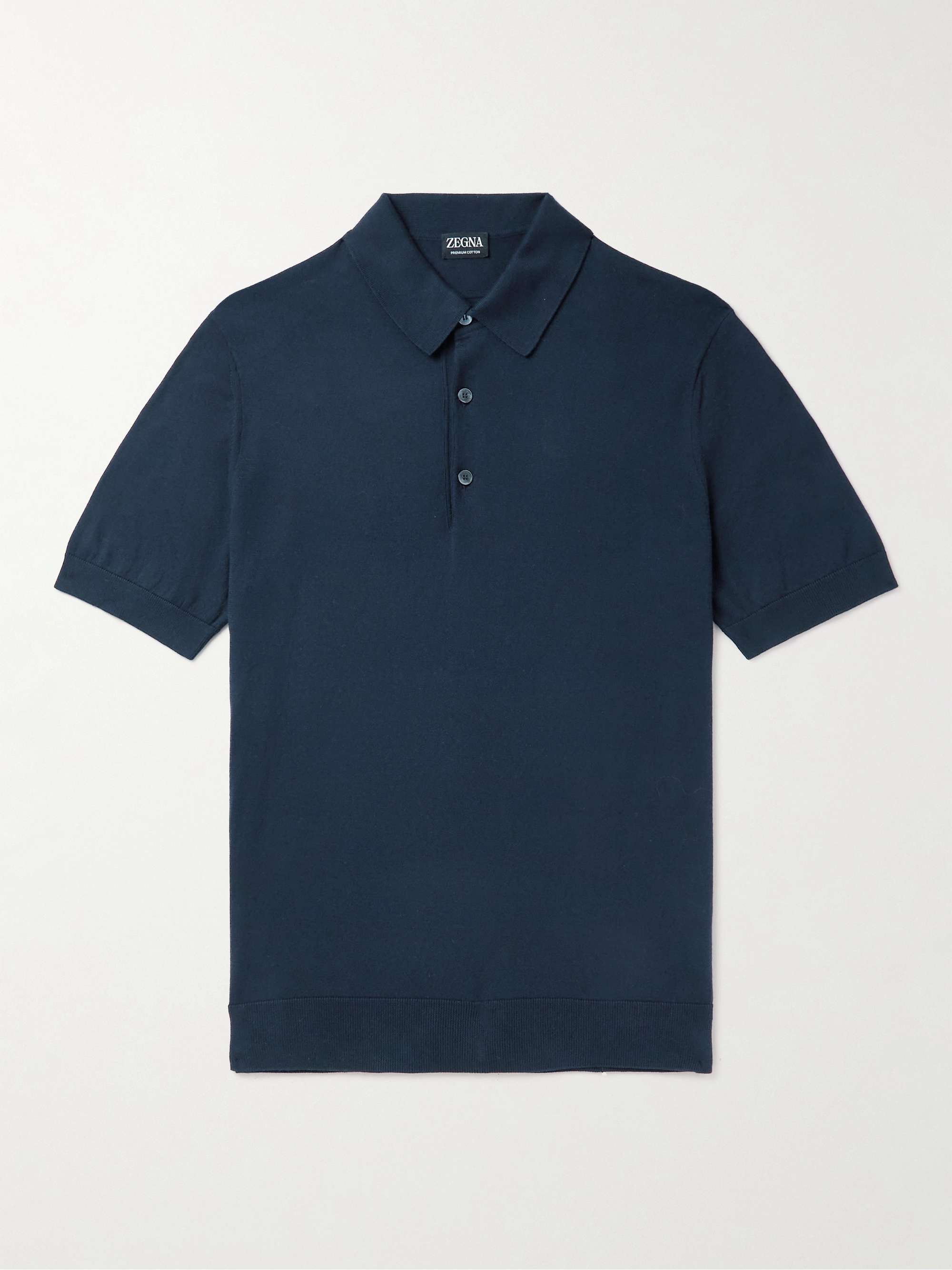 ZEGNA Cotton Polo Shirt for Men | MR PORTER