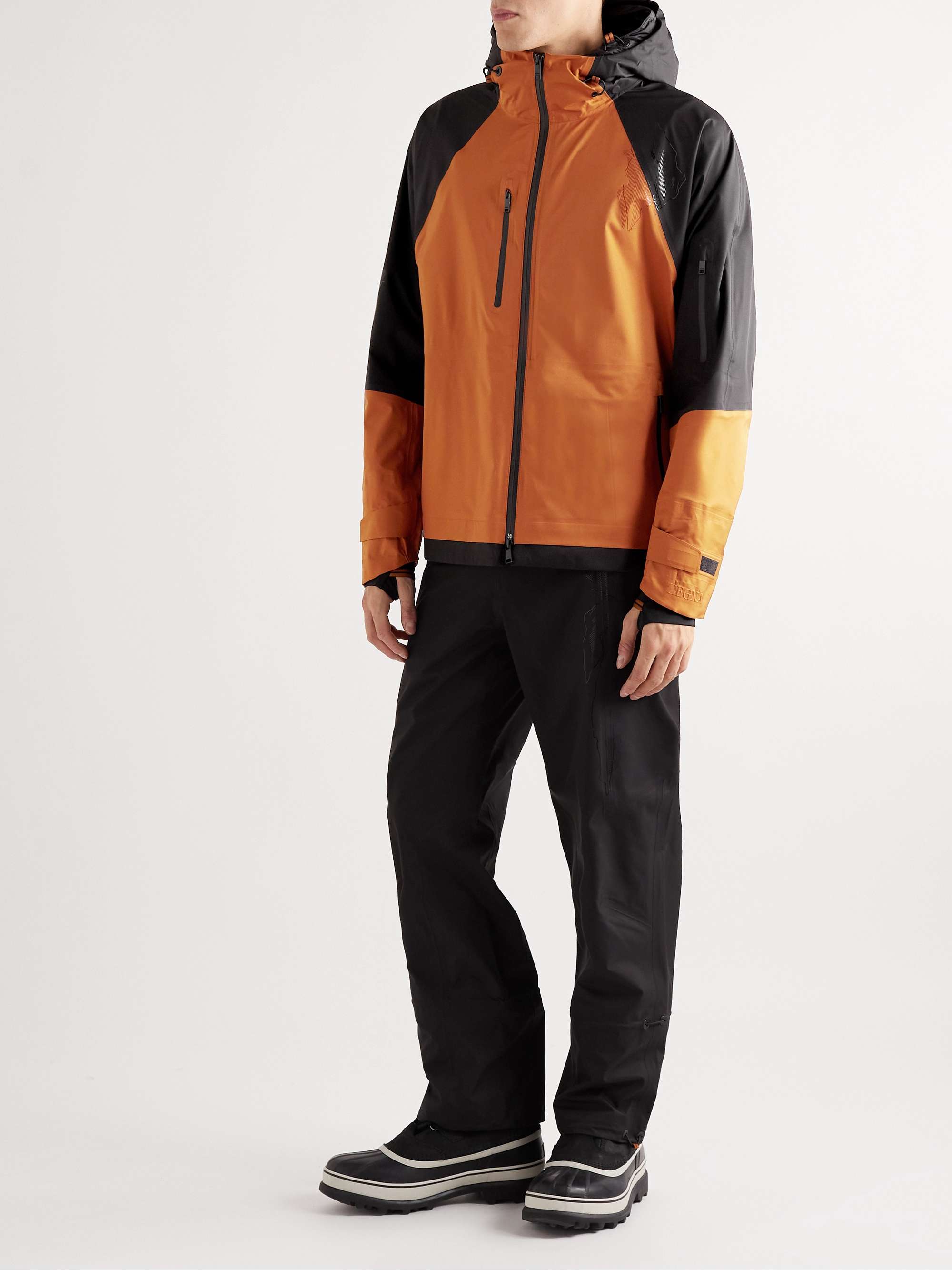 ZEGNA Panelled Hooded Ski Jacket