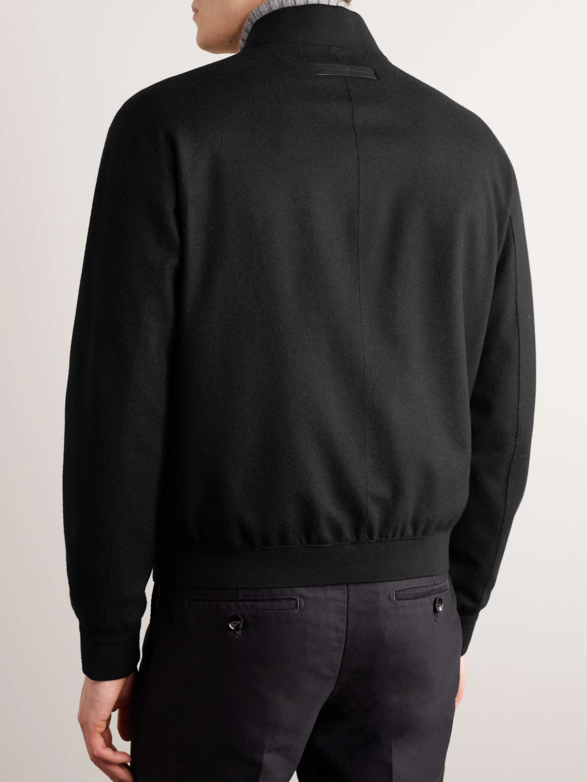 ZEGNA Oasi Cashmere Bomber Jacket