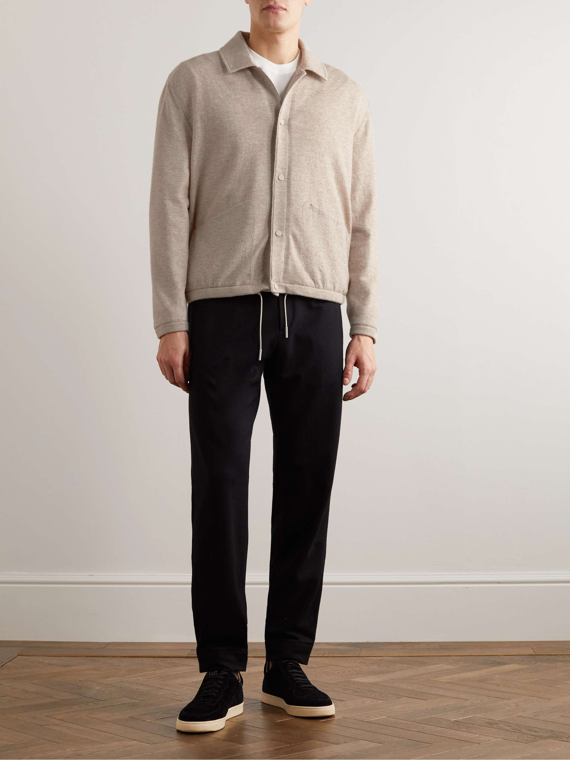 ZEGNA Oasi Cashmere and Linen-Blend Overshirt