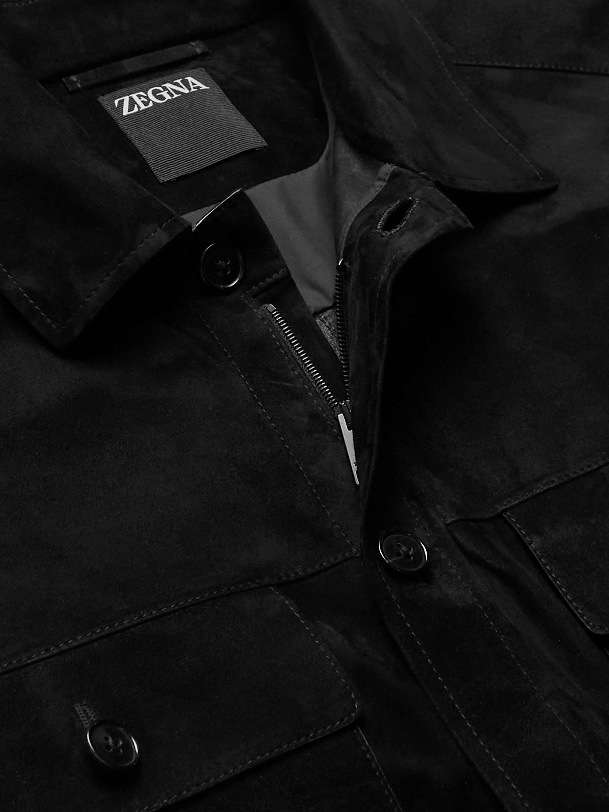 ZEGNA Light Suede Overshirt