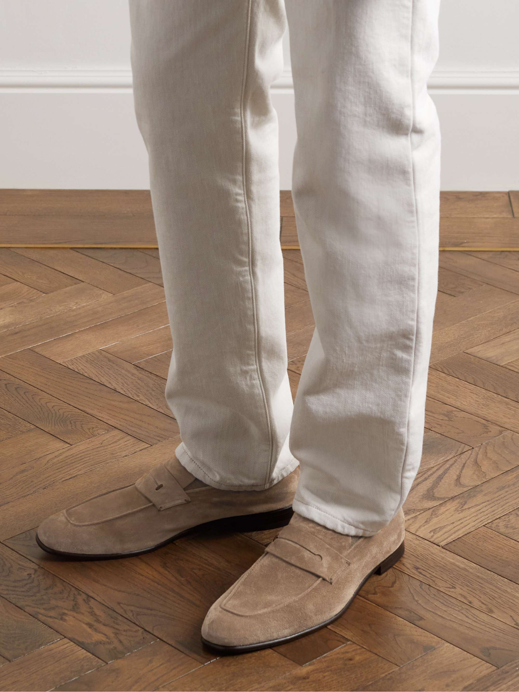 ZEGNA L'asola Suede Loafers