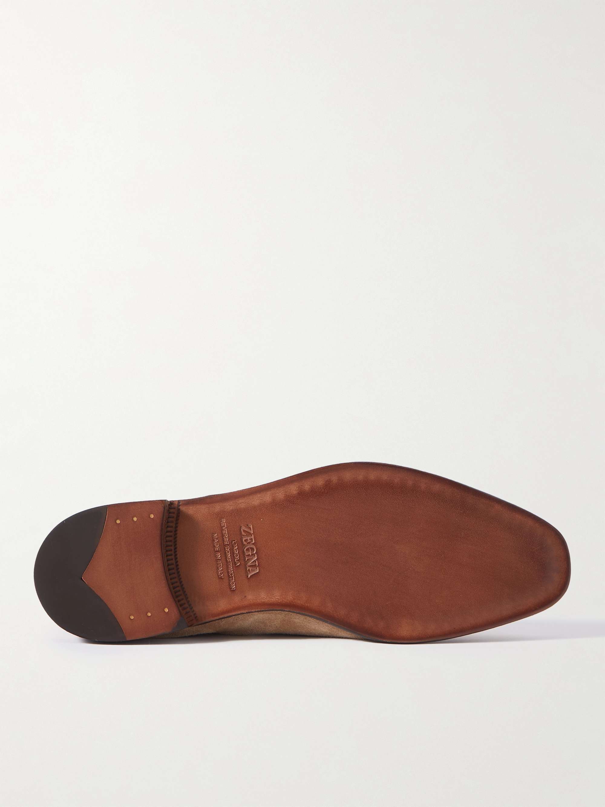 ZEGNA L'asola Suede Loafers