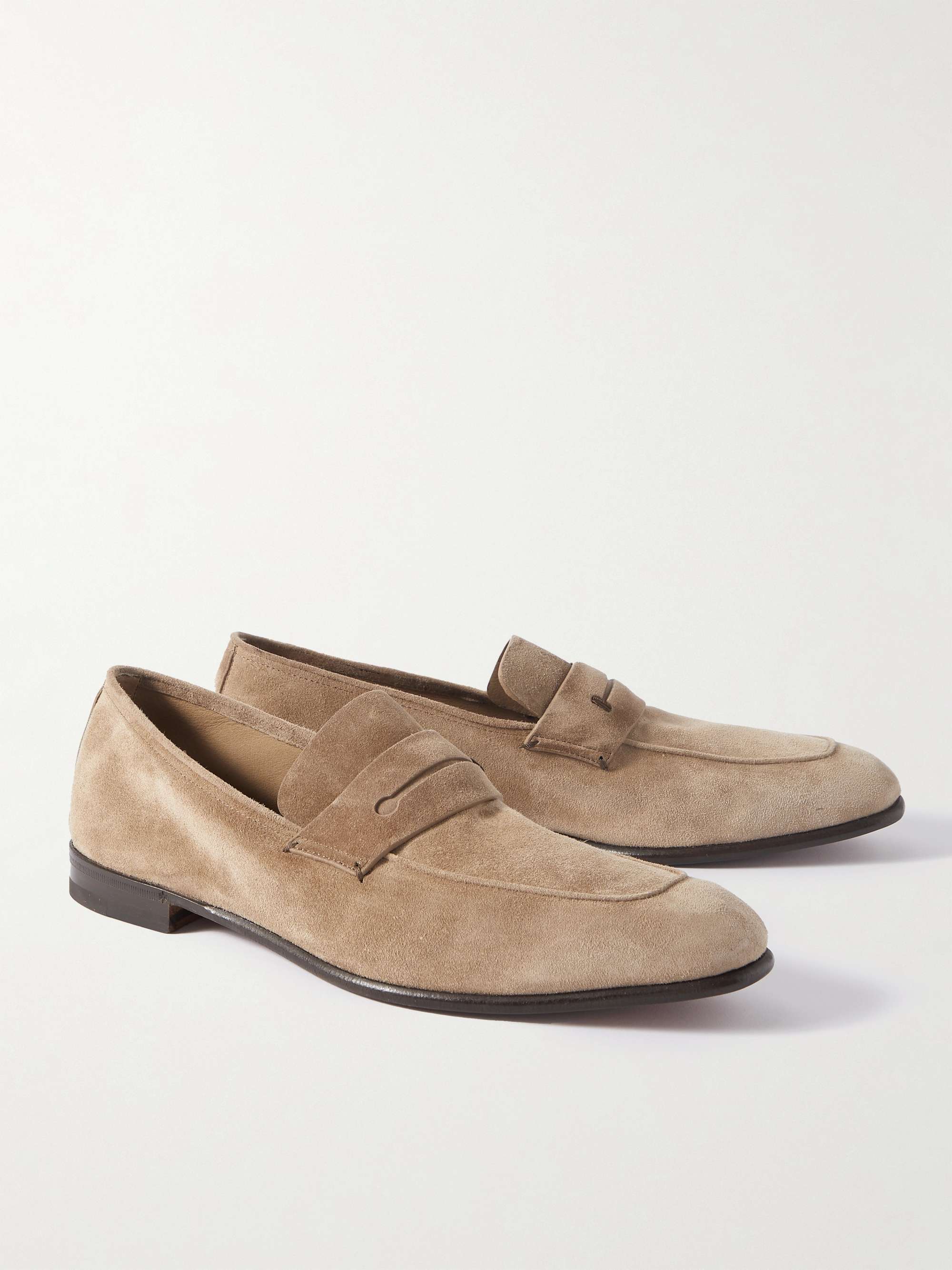 ZEGNA L'asola Suede Loafers