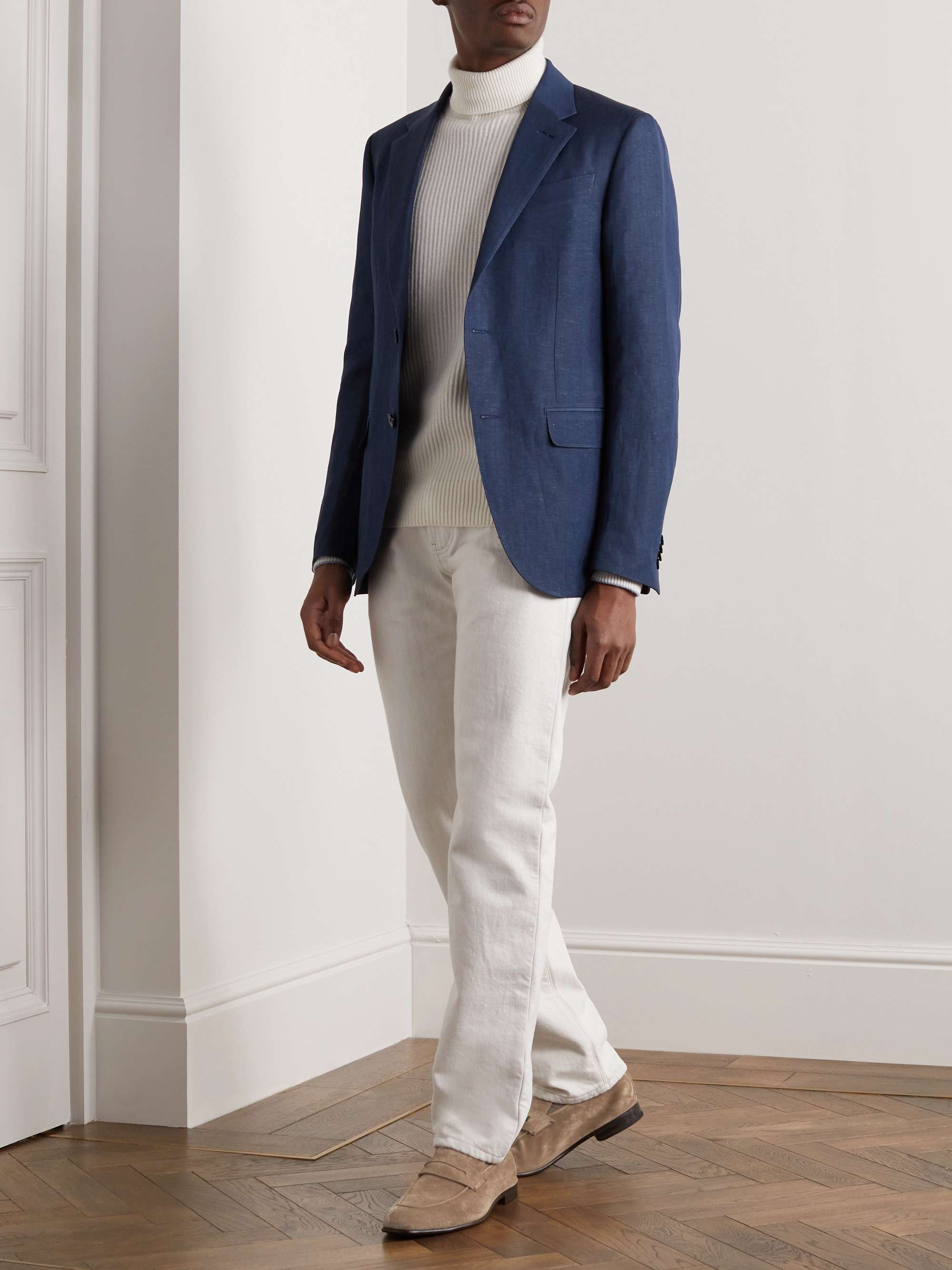 ZEGNA L'asola Suede Loafers