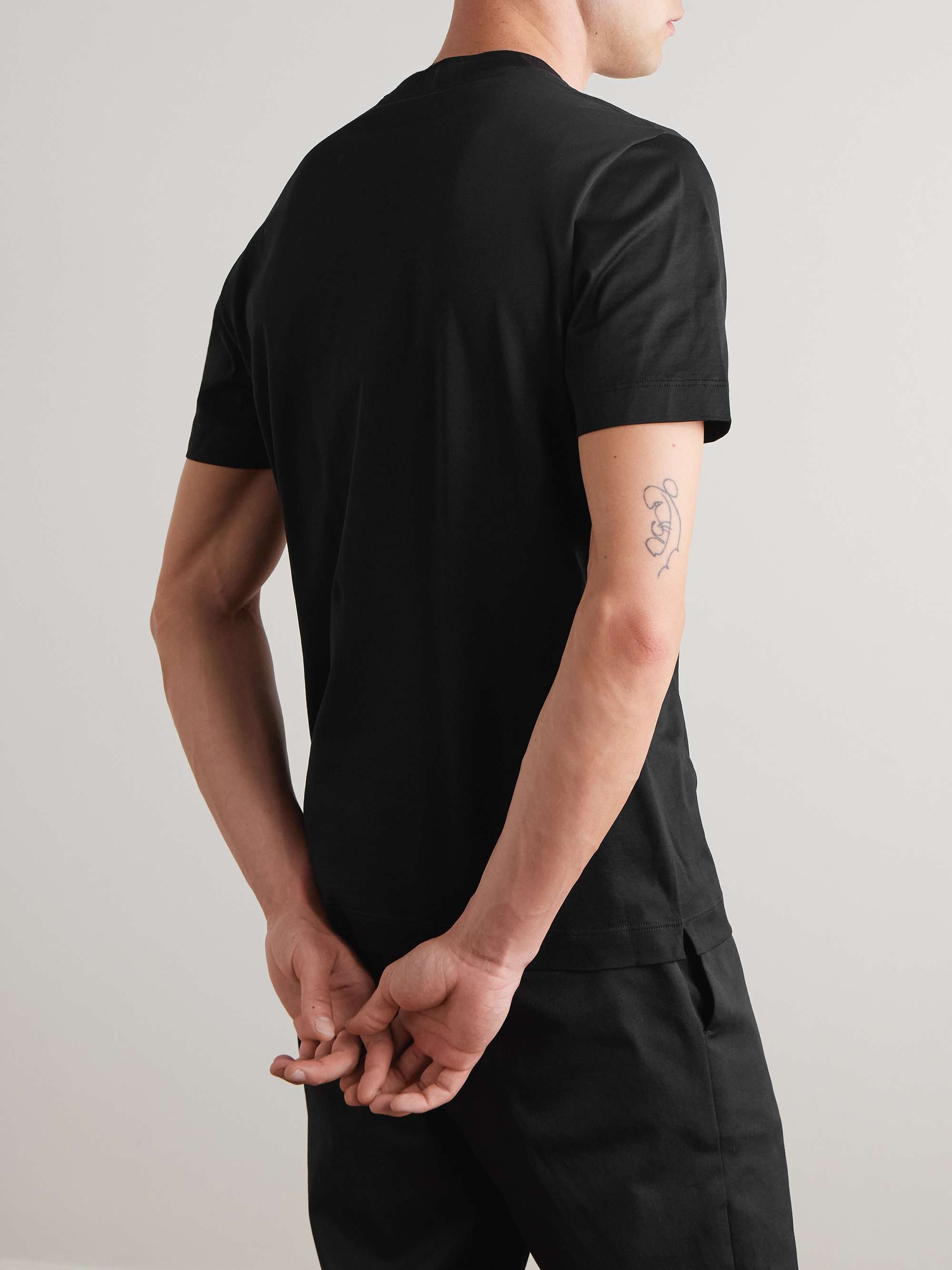 CANALI Cotton T-Shirt