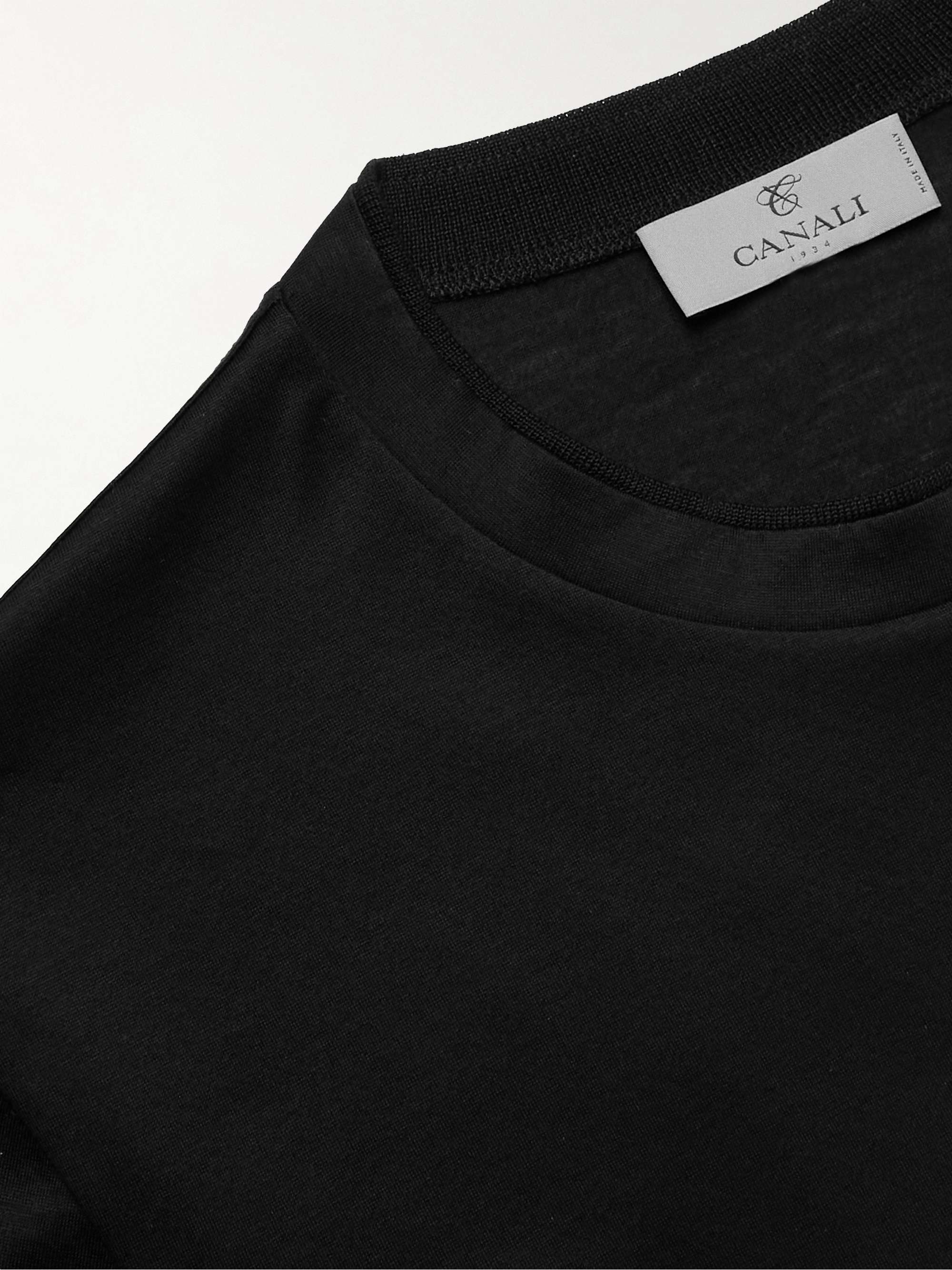 CANALI Cotton T-Shirt