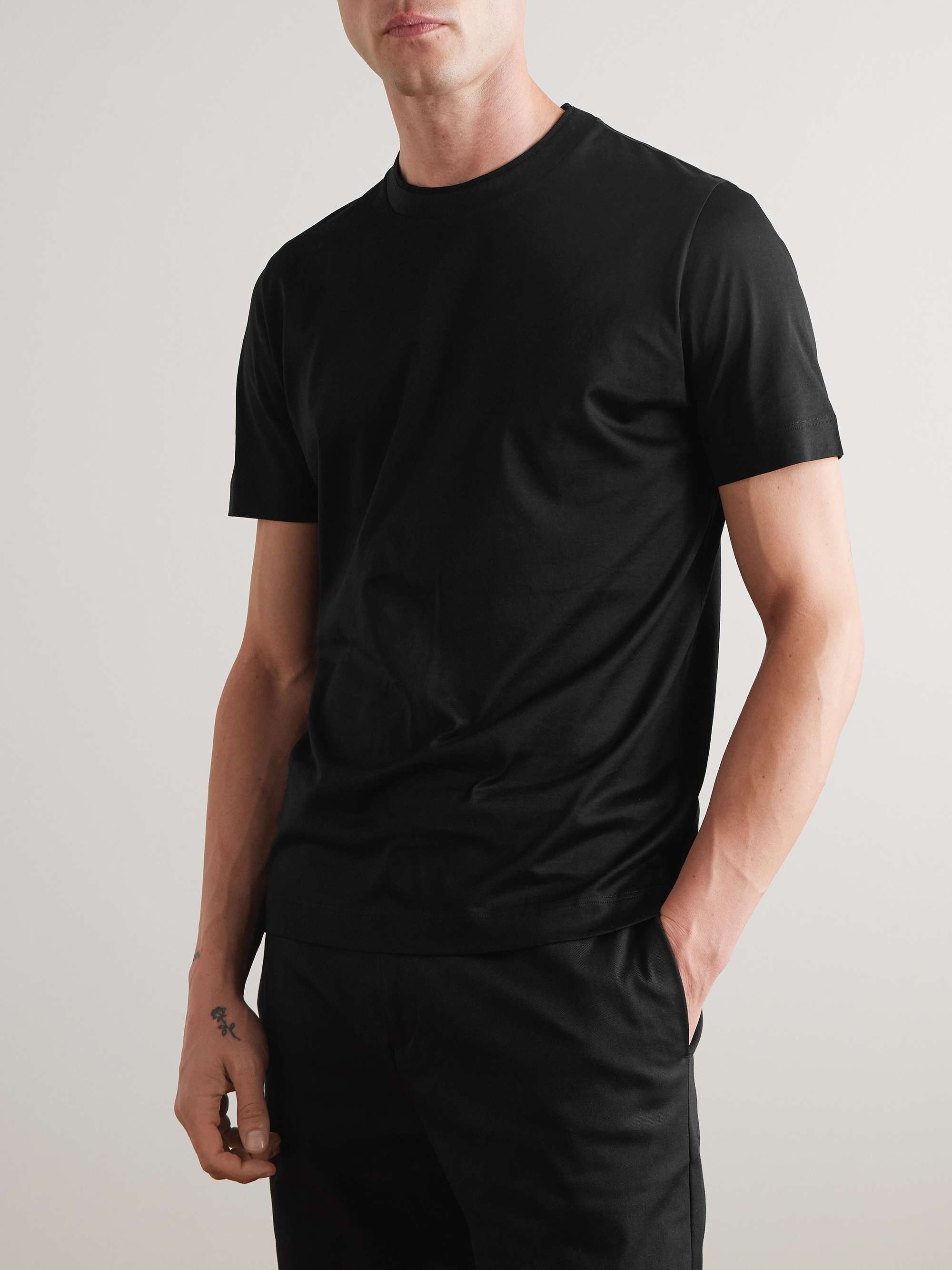 CANALI Cotton T-Shirt