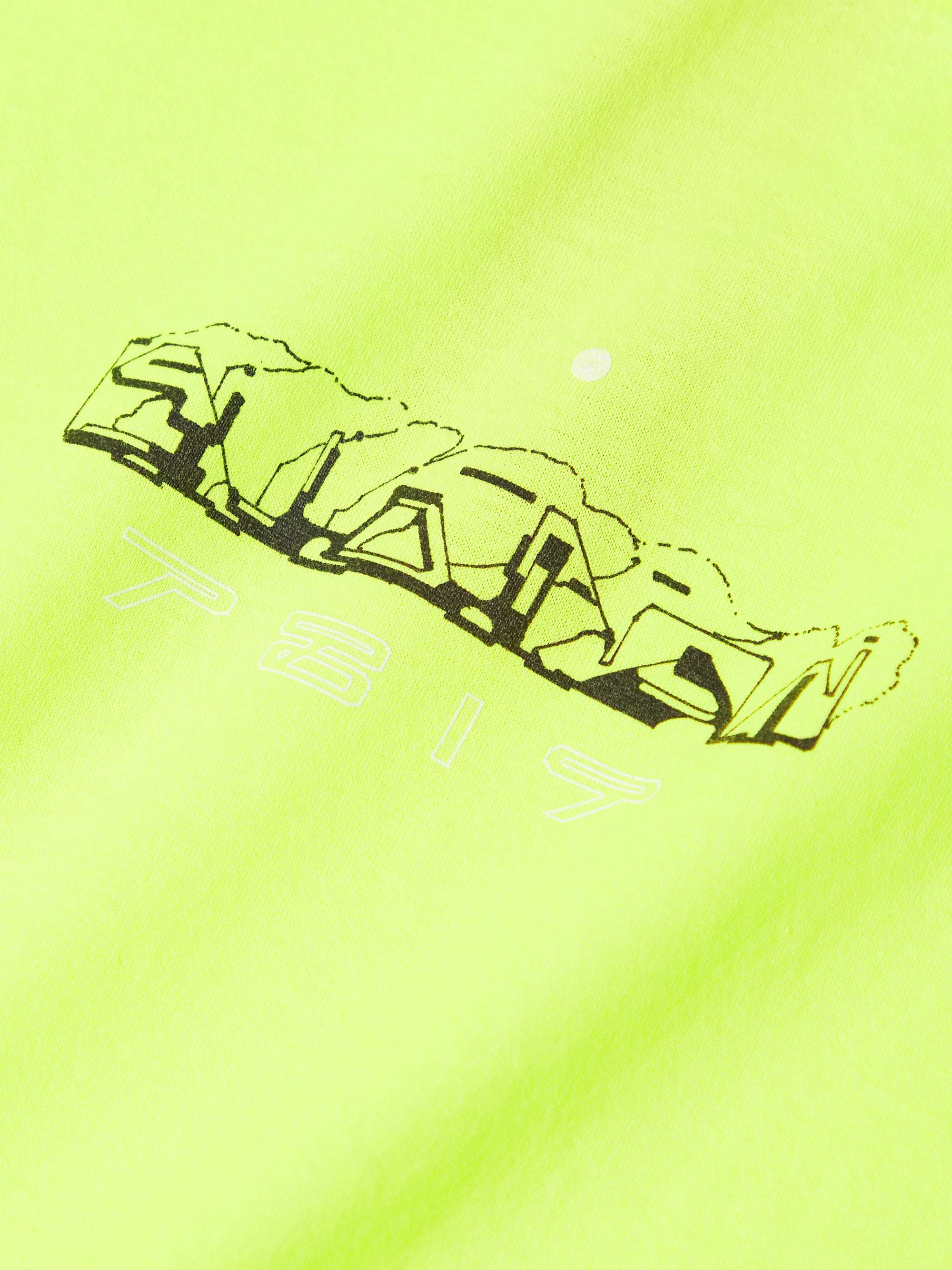 STONE ISLAND SHADOW PROJECT T-Shirt aus Baumwoll-Jersey mit Print in Stückfärbung
