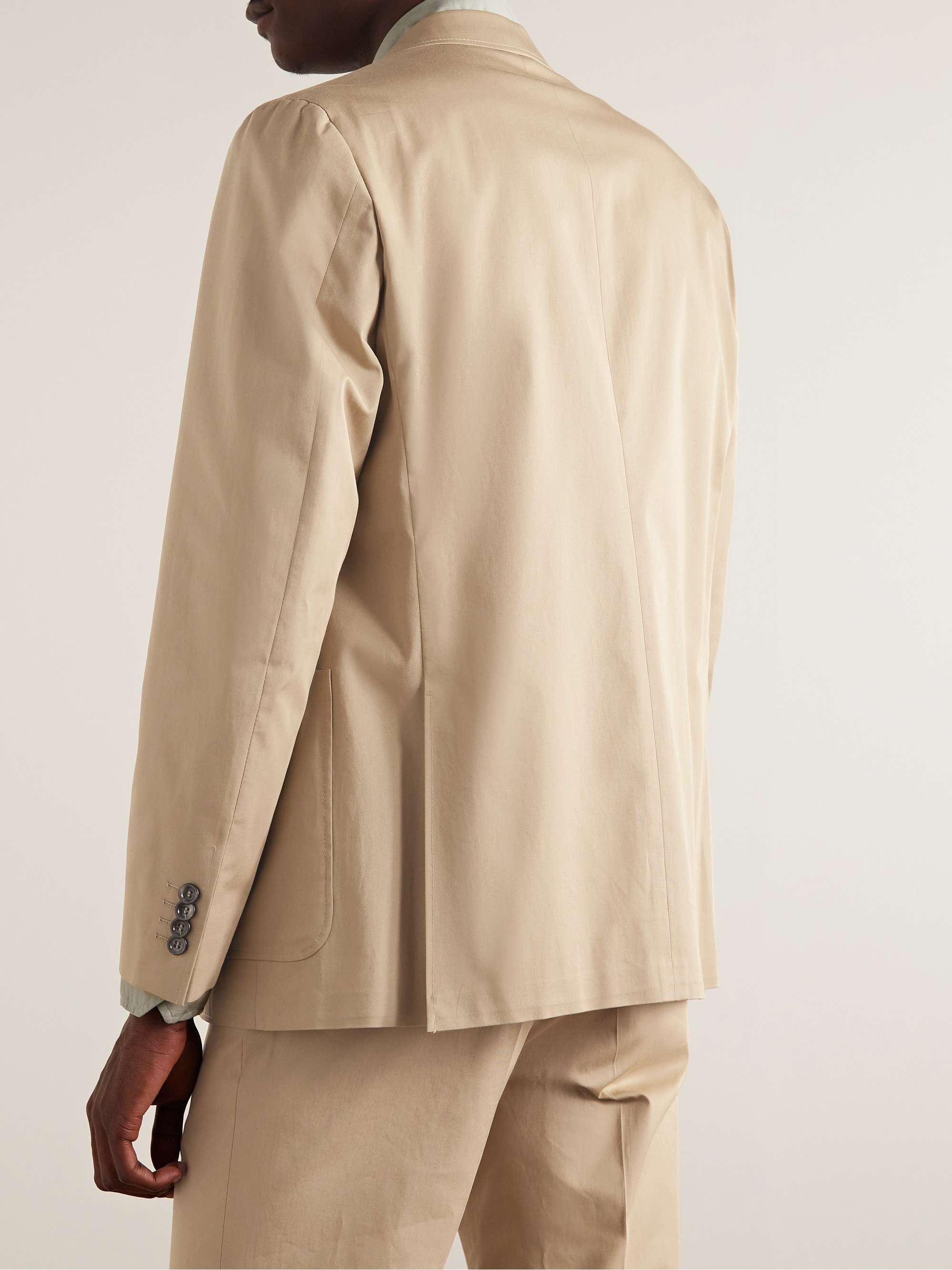 CANALI Cotton-Blend Suit Jacket