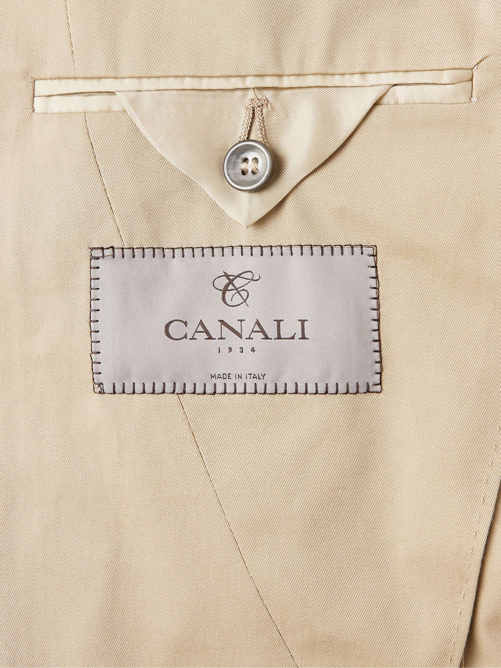 CANALI Cotton-Blend Suit Jacket