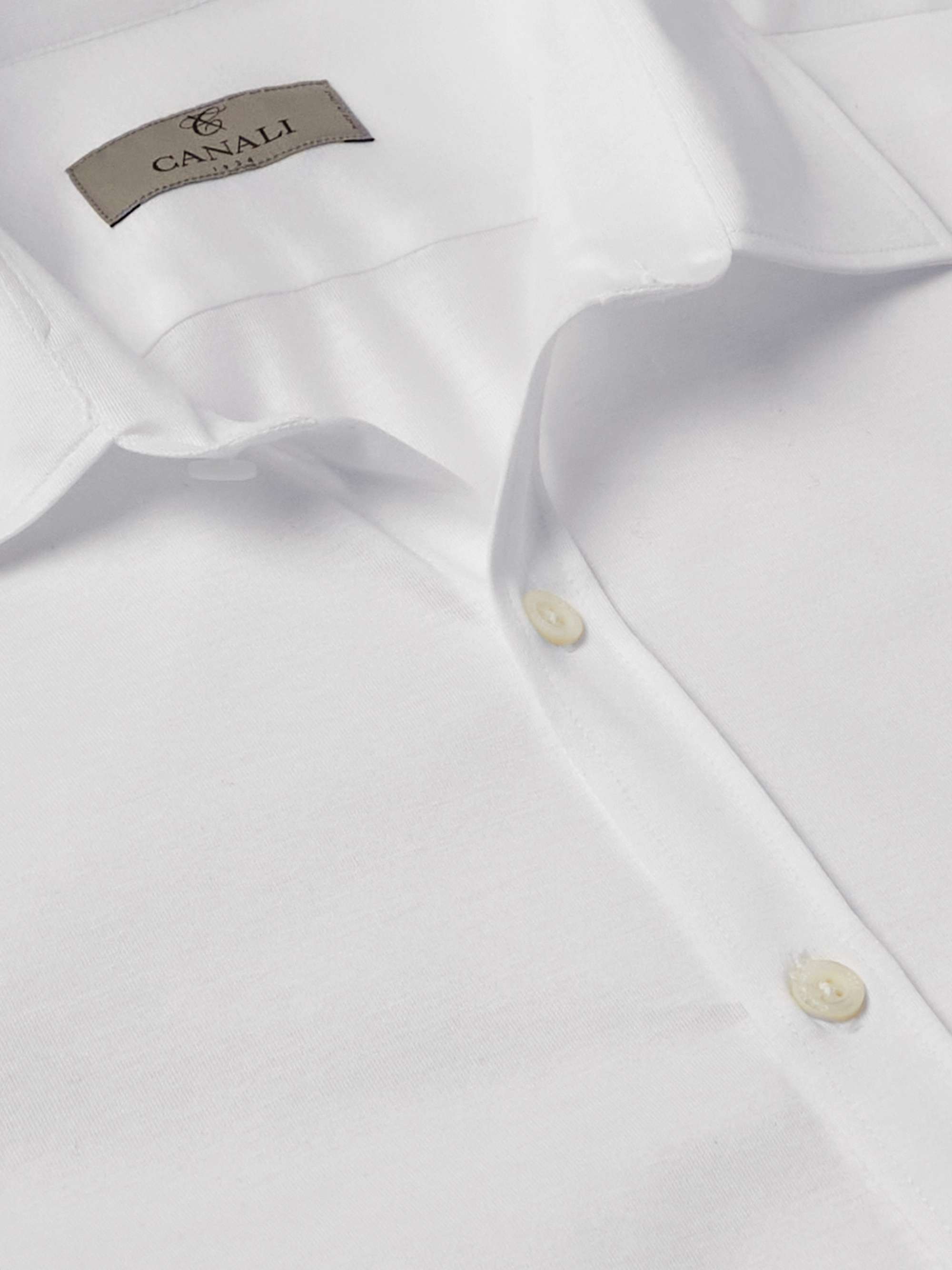 CANALI Cotton-Jersey Shirt
