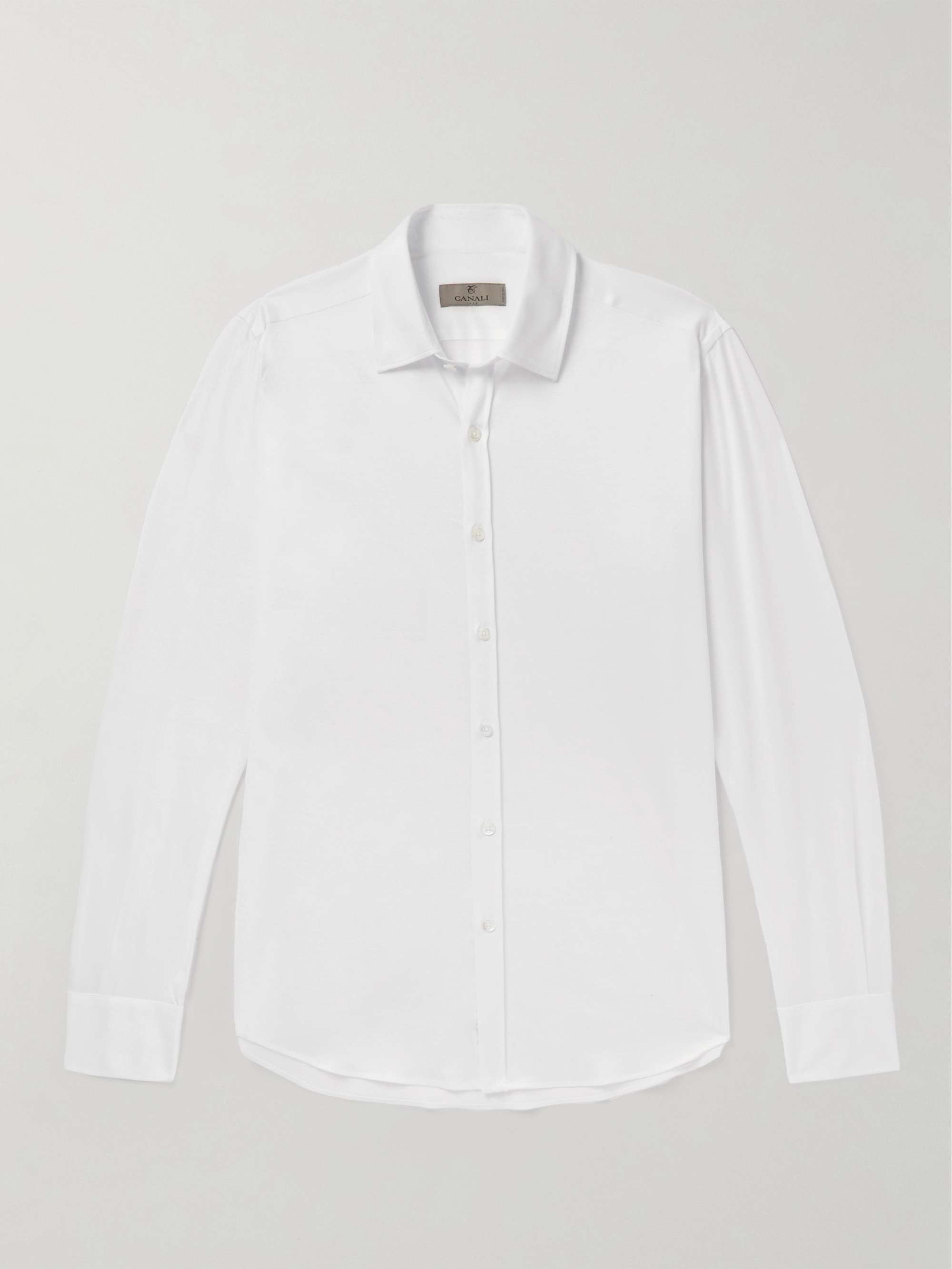 CANALI Cotton-Jersey Shirt