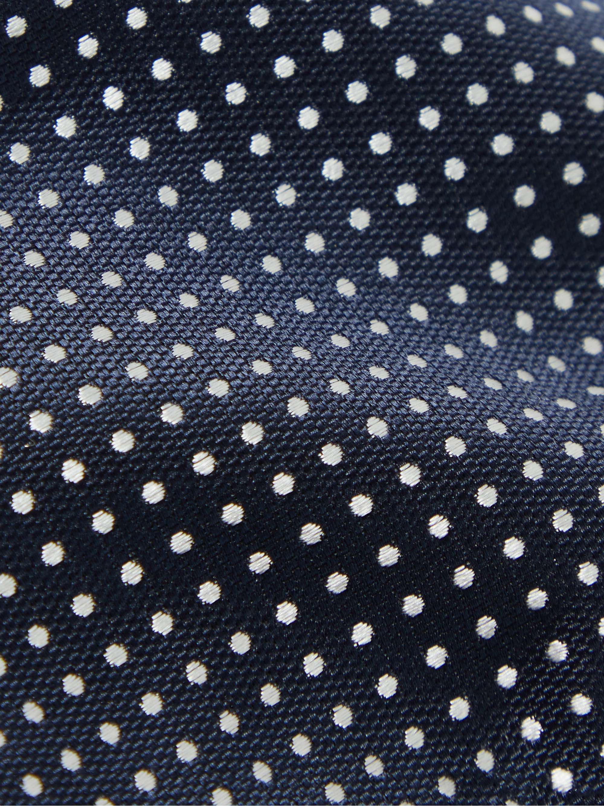 CANALI 7cm Polka Dot Silk-Jacquard Tie