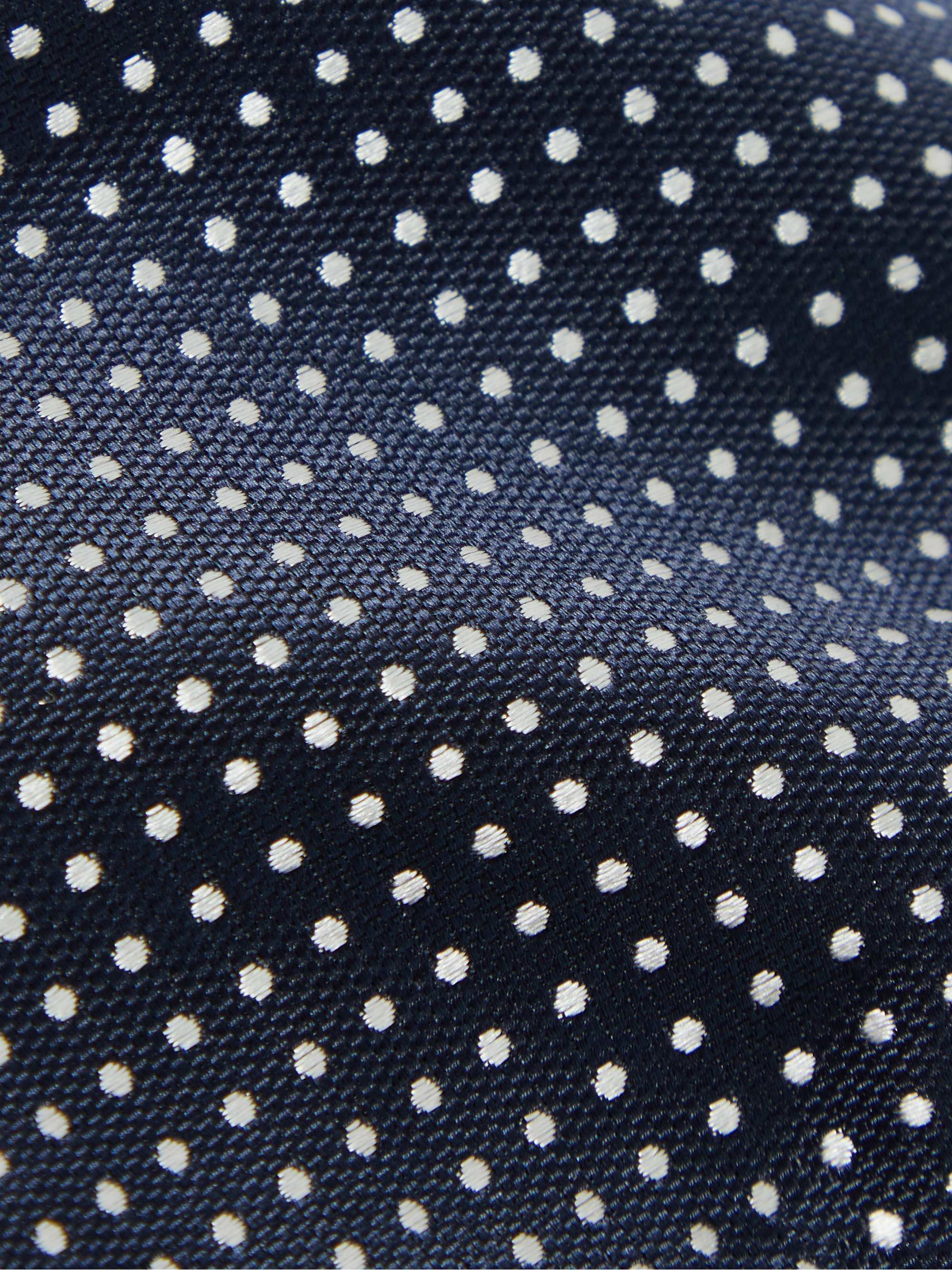 CANALI 7cm Polka Dot Silk-Jacquard Tie