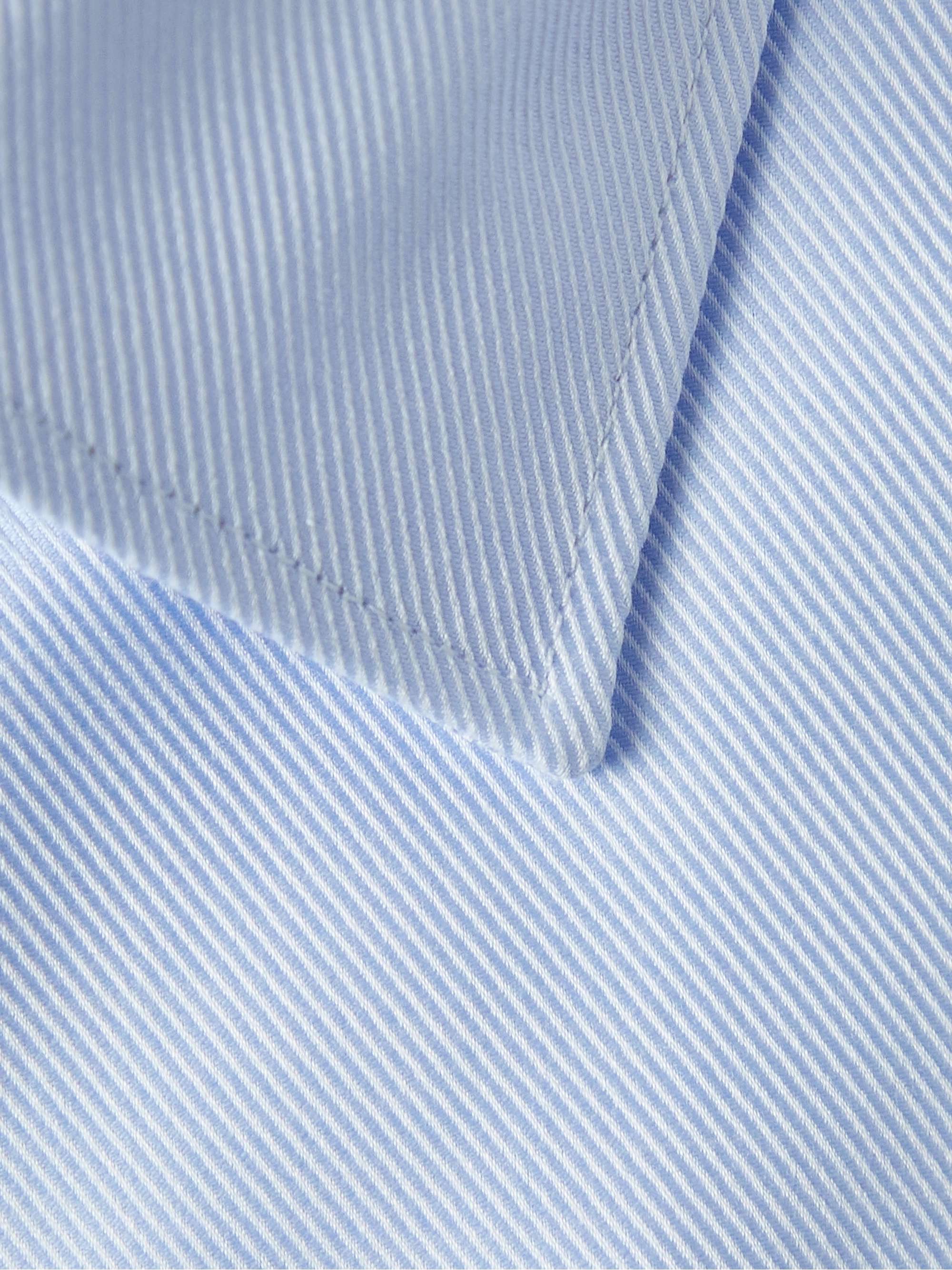 CANALI Striped Cotton-Twill Shirt